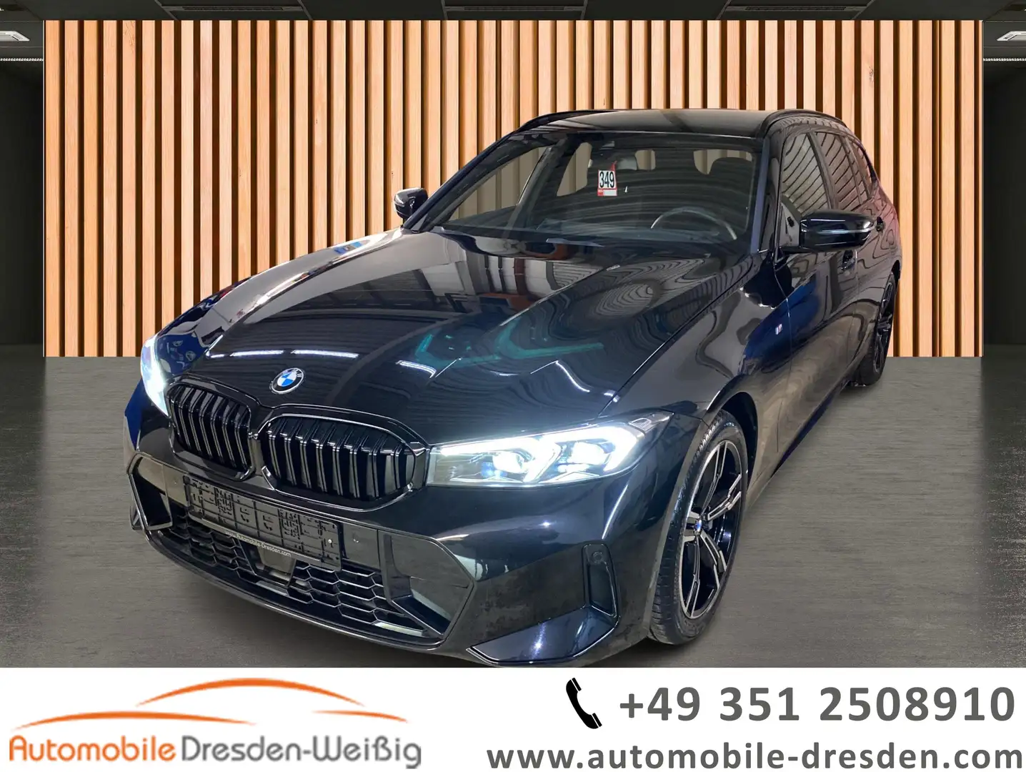 BMW 330 i Touring xDrive M Sport*ACC*HiFi*Kamera* Noir - 1