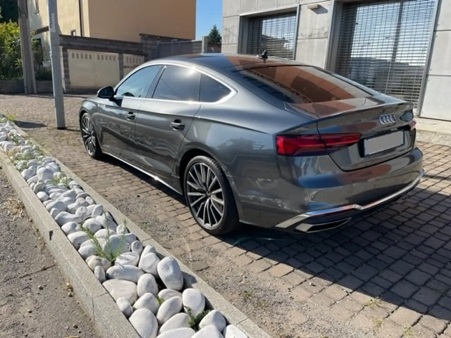 Audi A5 A5 2022 SPB 40 2.0 tdi mhev S line 204cv S-tronic Grigio - 2