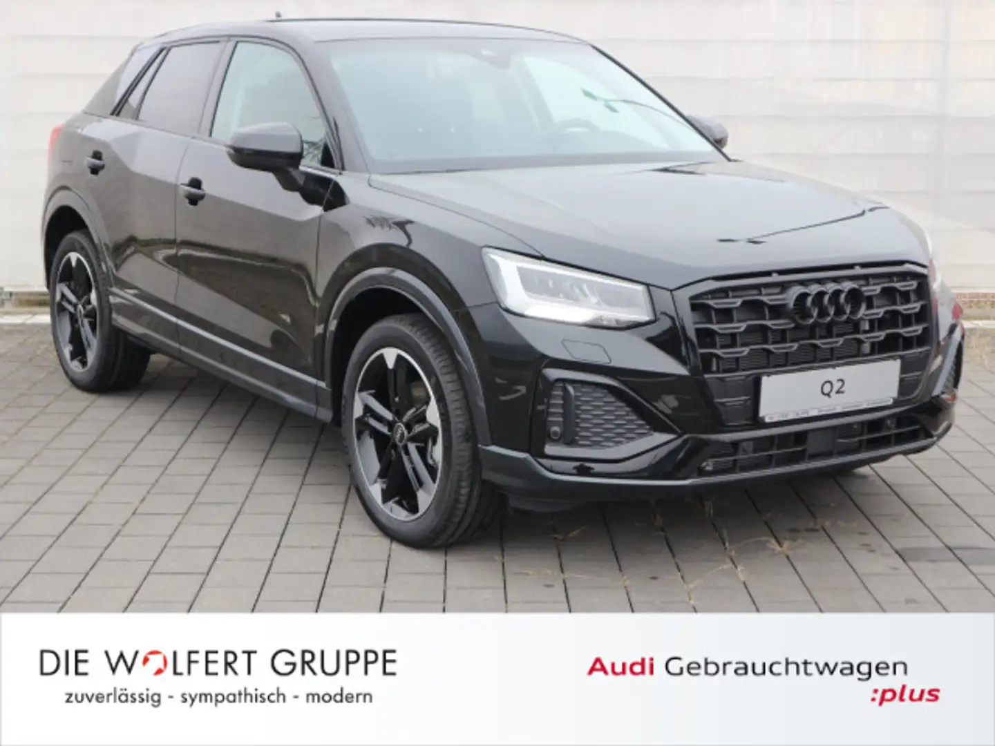 Audi Q2 advanced 35 TFSI S tronic*AHK*LED*NAVI*ACC* Schwarz - 1