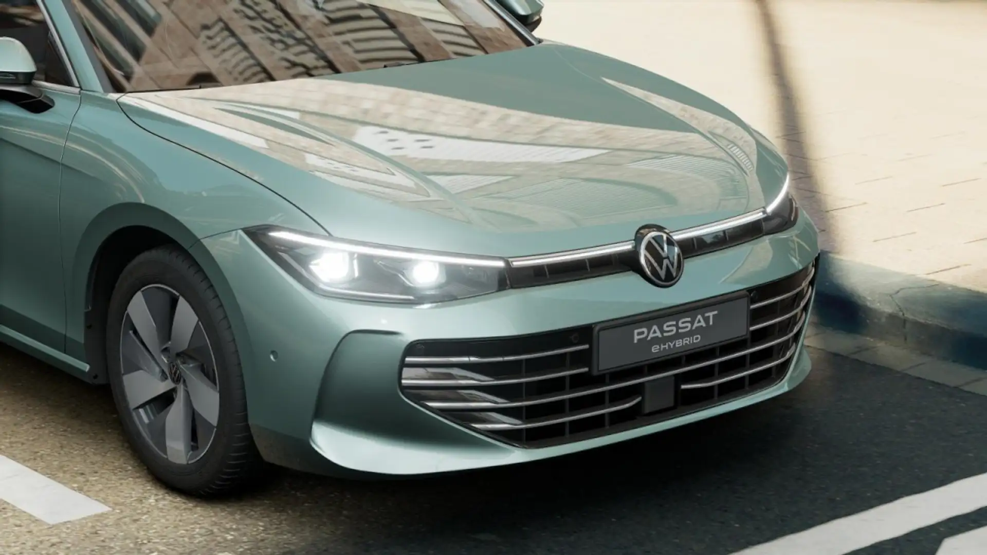 Volkswagen Passat Elegance 1.5 eHybrid NAVI+SITZHZ+ACC+PDC Klima Grün - 2
