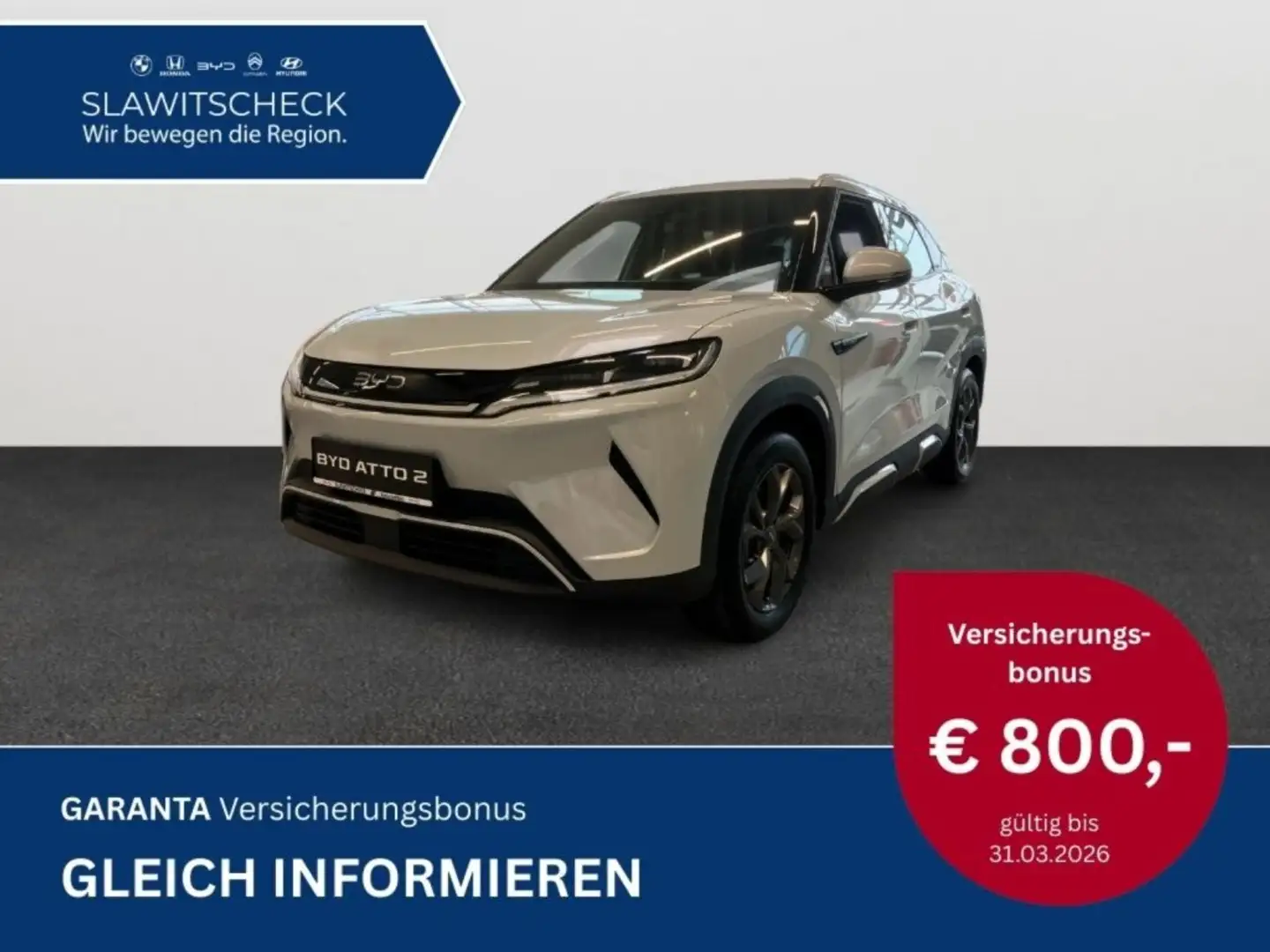 BYD Atto 2 Comfort Weiß - 1