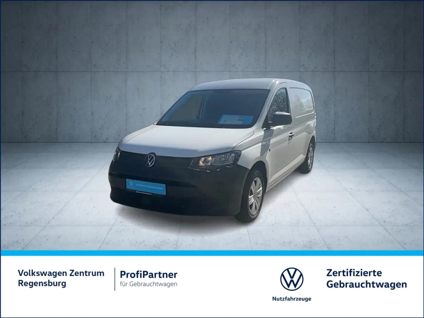 Volkswagen Caddy Maxi Cargo 2.0 TDI PDC  KLIMA Heckflügel. Weiß - 1