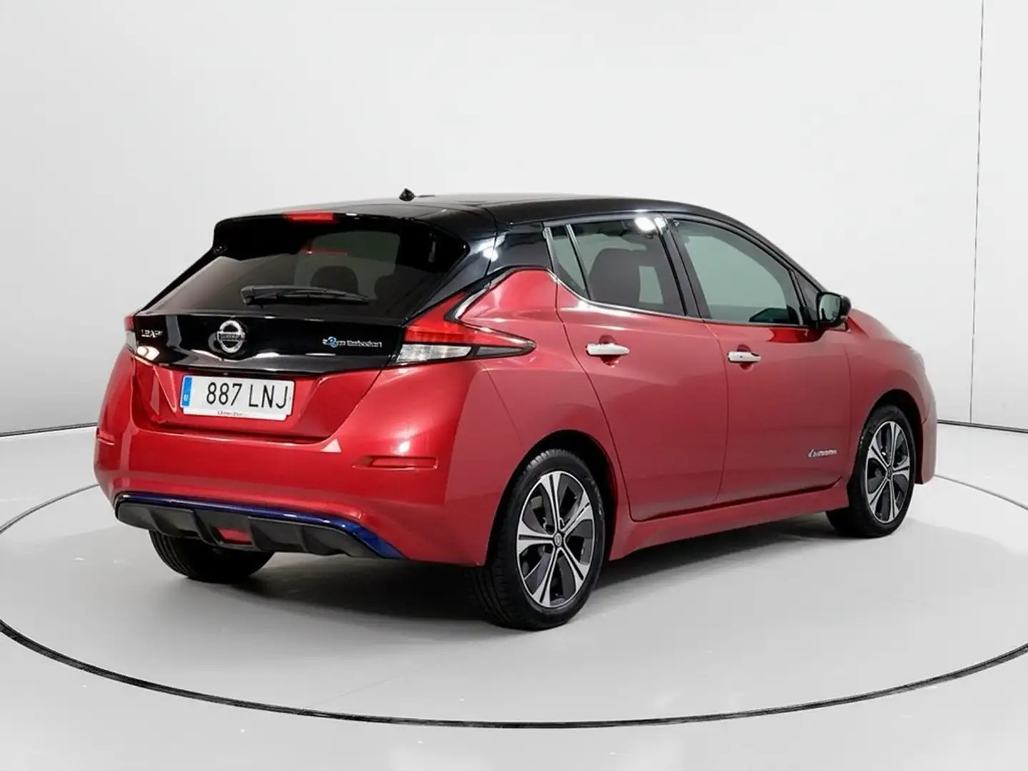 Nissan Leaf 40 kWh N-Connecta 110kW Rojo - 2