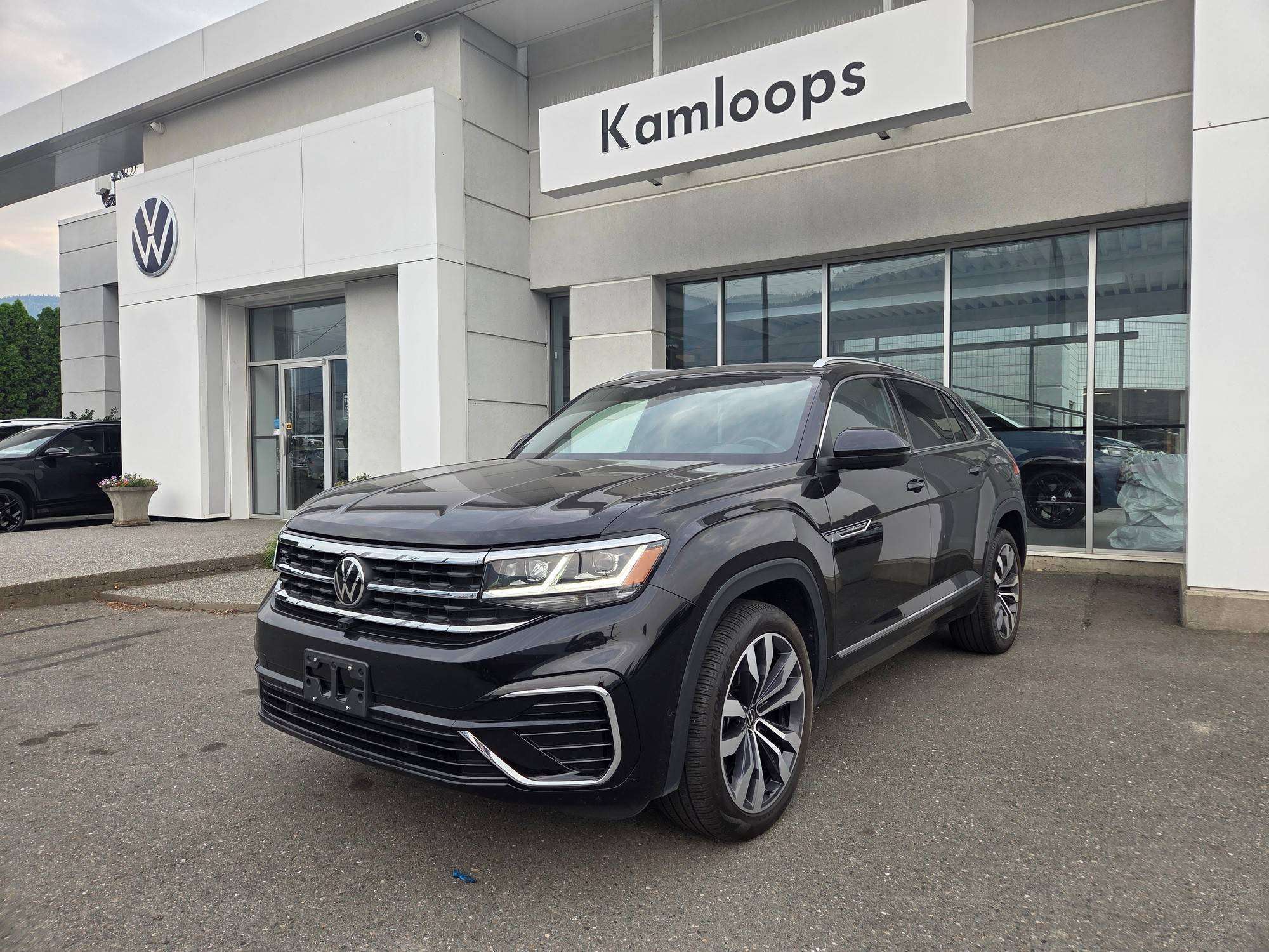 Black 2021 Volkswagen Atlas Cross Sport SUV / Crossover Automatic