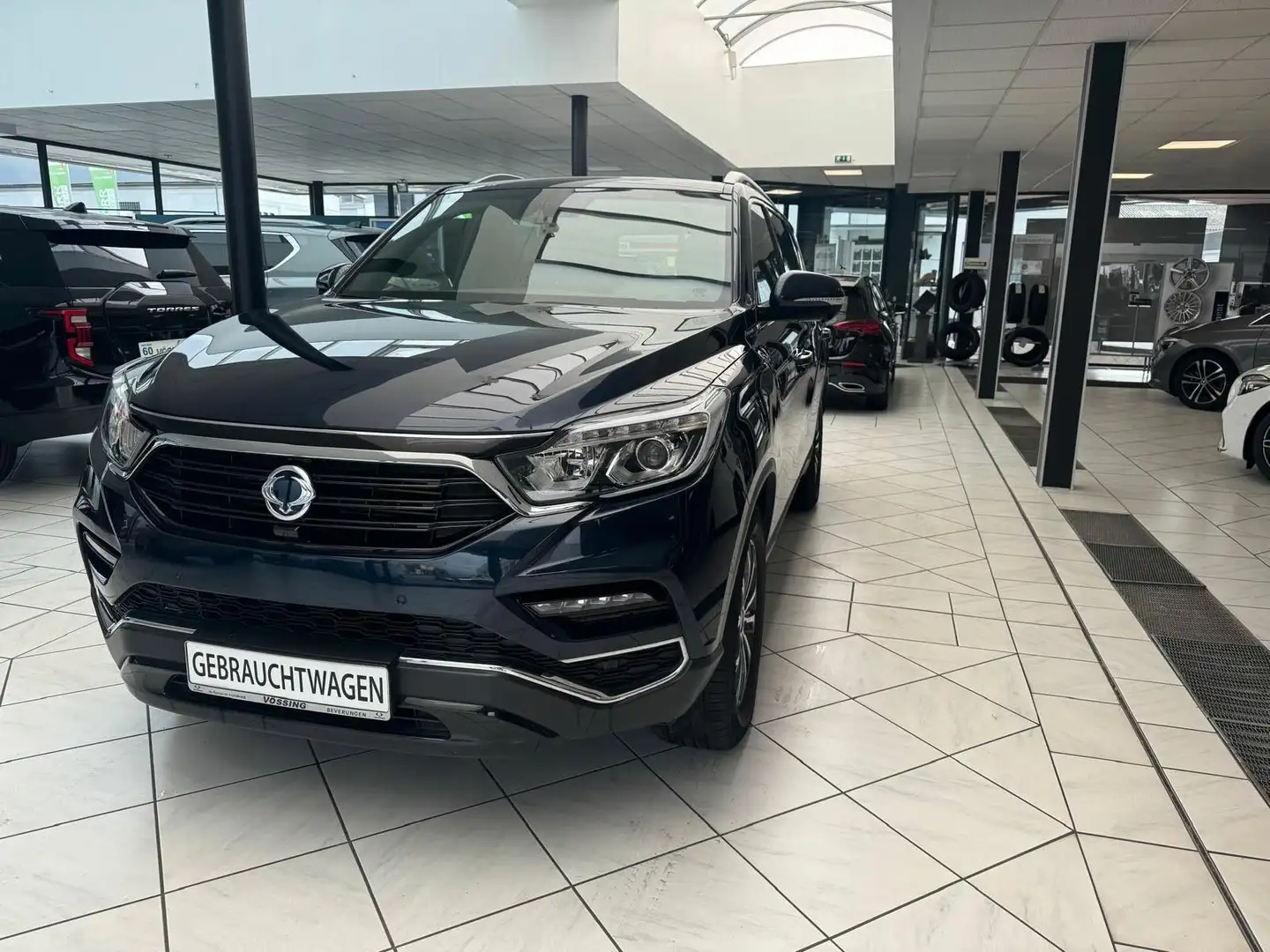 SsangYong Rexton 2.2-XDi Sapphire 4WD *AHK 3.5T*MwSt. Blau - 1
