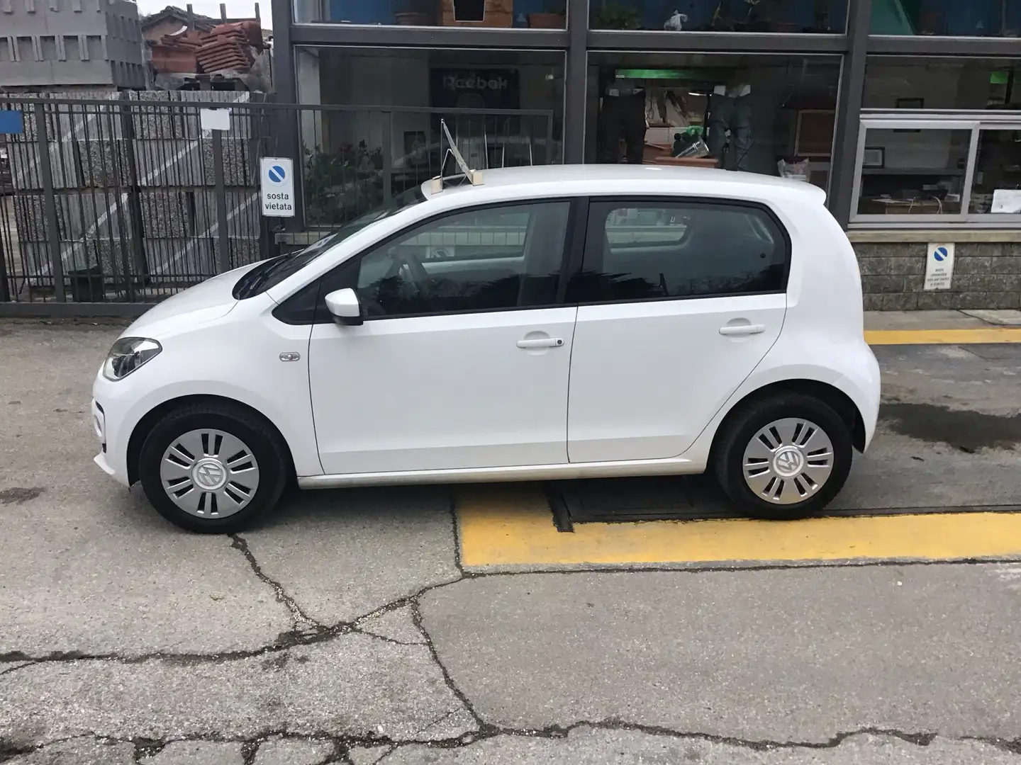 Volkswagen up! 1.0 ECO HIGH 68 CV 5 PORTE UNICO PROPRIETARIO Blanco - 1
