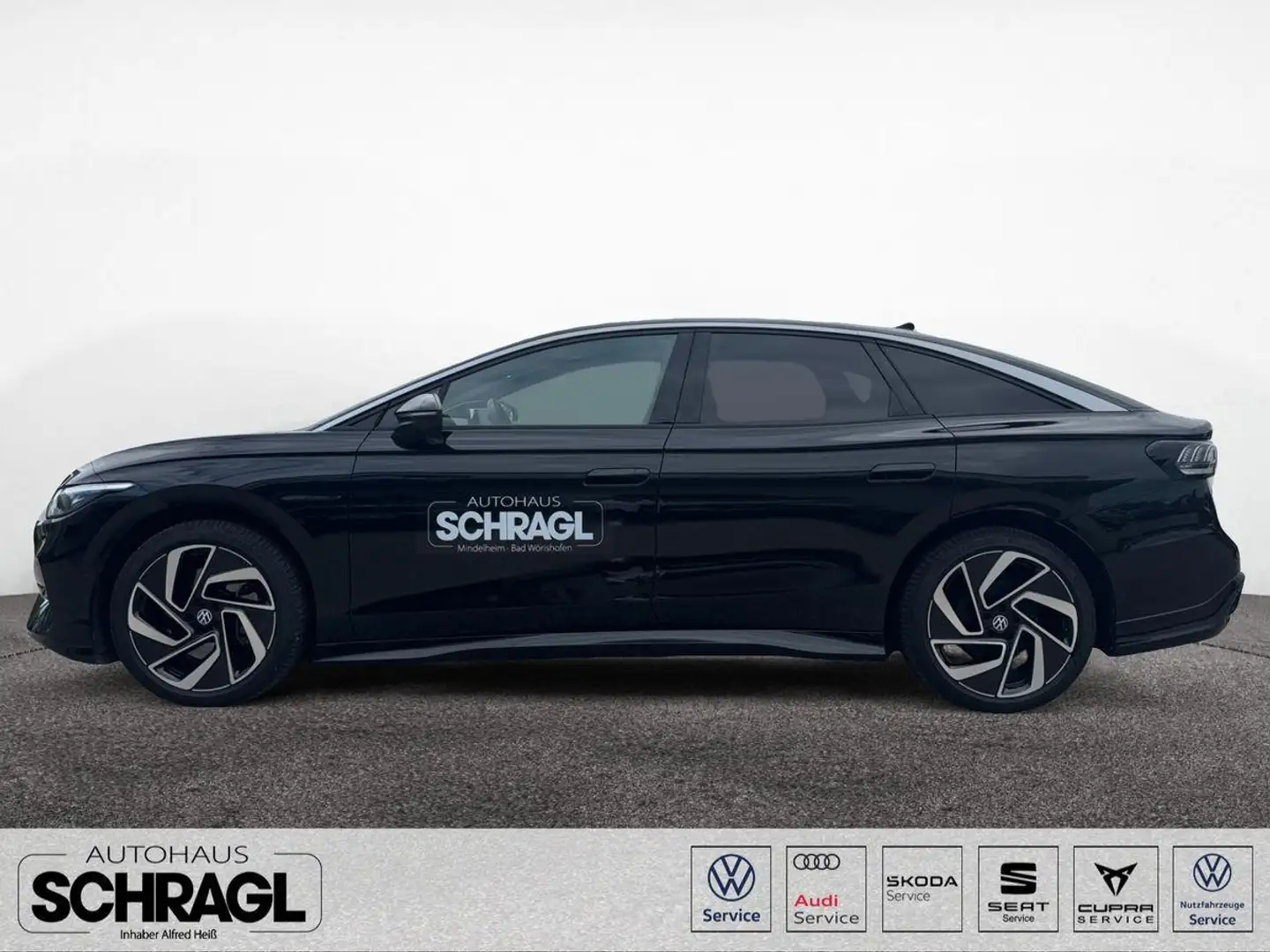 Volkswagen ID.7 210 kW Pro+AHK+NAV+ACC+KAMERA+MATRIX+HARMAN Nero - 2