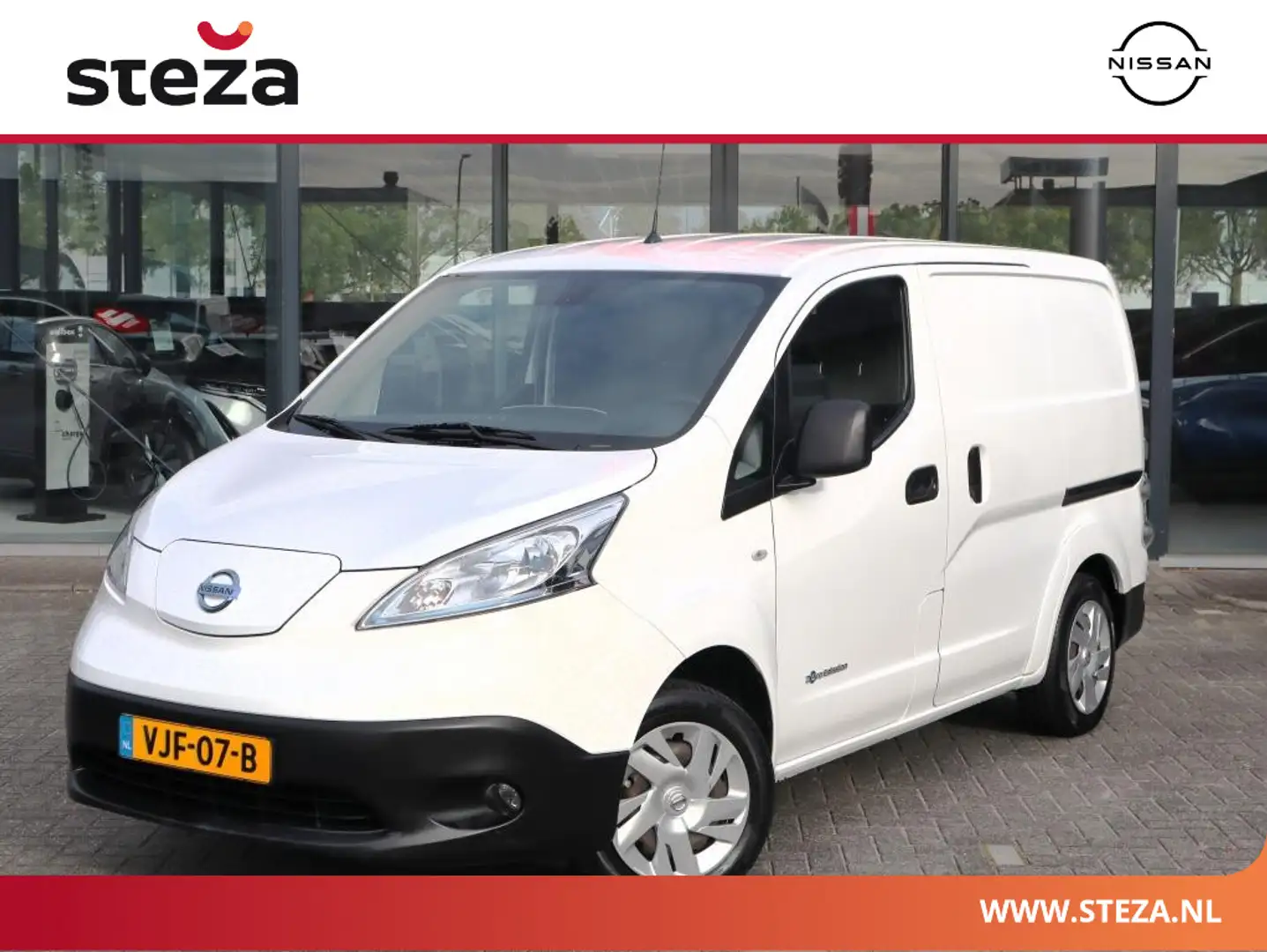 Nissan E-NV200 Business 40kWh | 109PK | Navigatie | Verwarmde voo Blanc - 1
