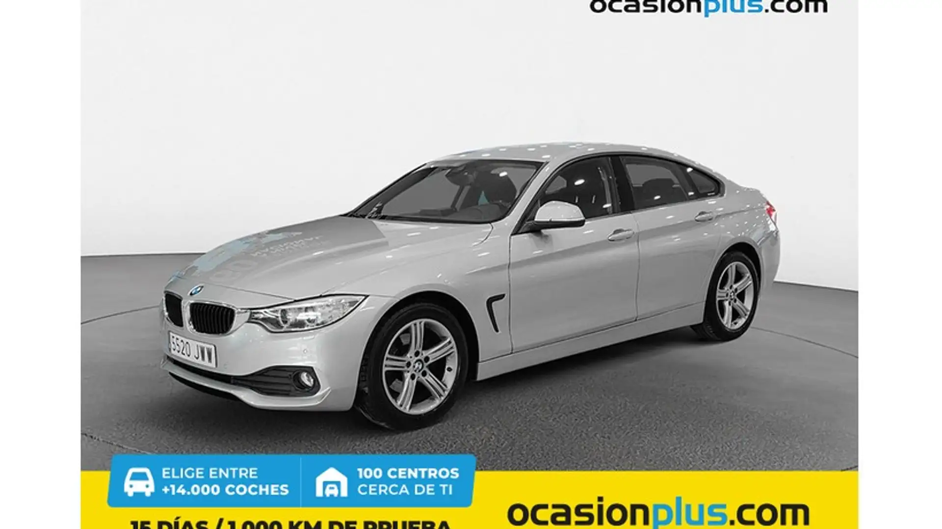 BMW 418 418d Gran Coupé Plateado - 1