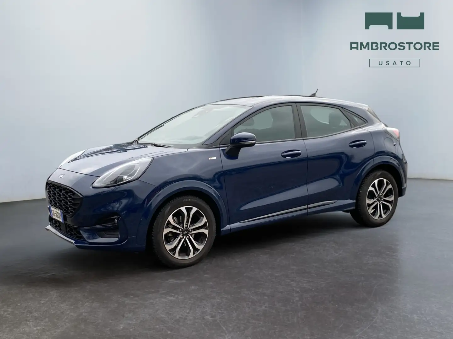 Ford Puma II 2020 - Puma 1.0 ecoboost h ST-Line s&s 125cv Bleu - 1
