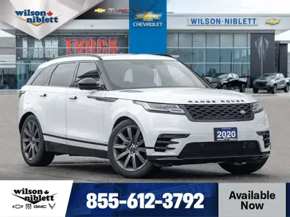 White 2020 Land Rover Range Rover Velar SUV / Crossover All-Wheel Drive 8-Speed Automatic