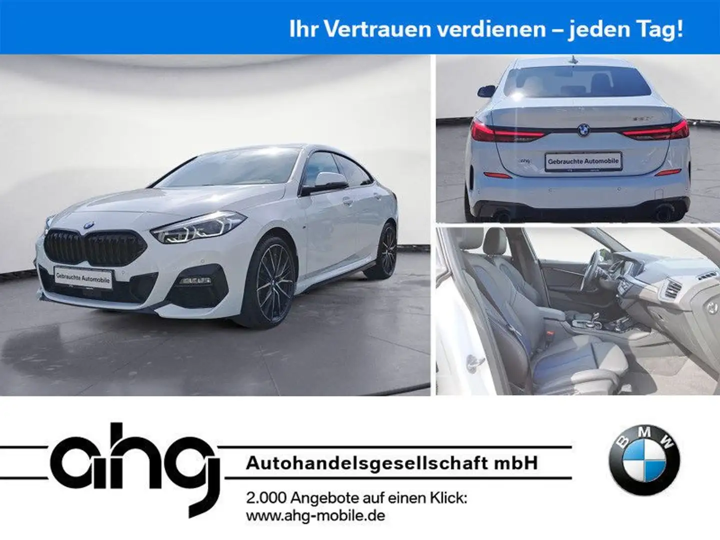 BMW Sonstige 220i Gran Coupe M Sport Navi DSG Bluetooth PDC M Weiß - 1