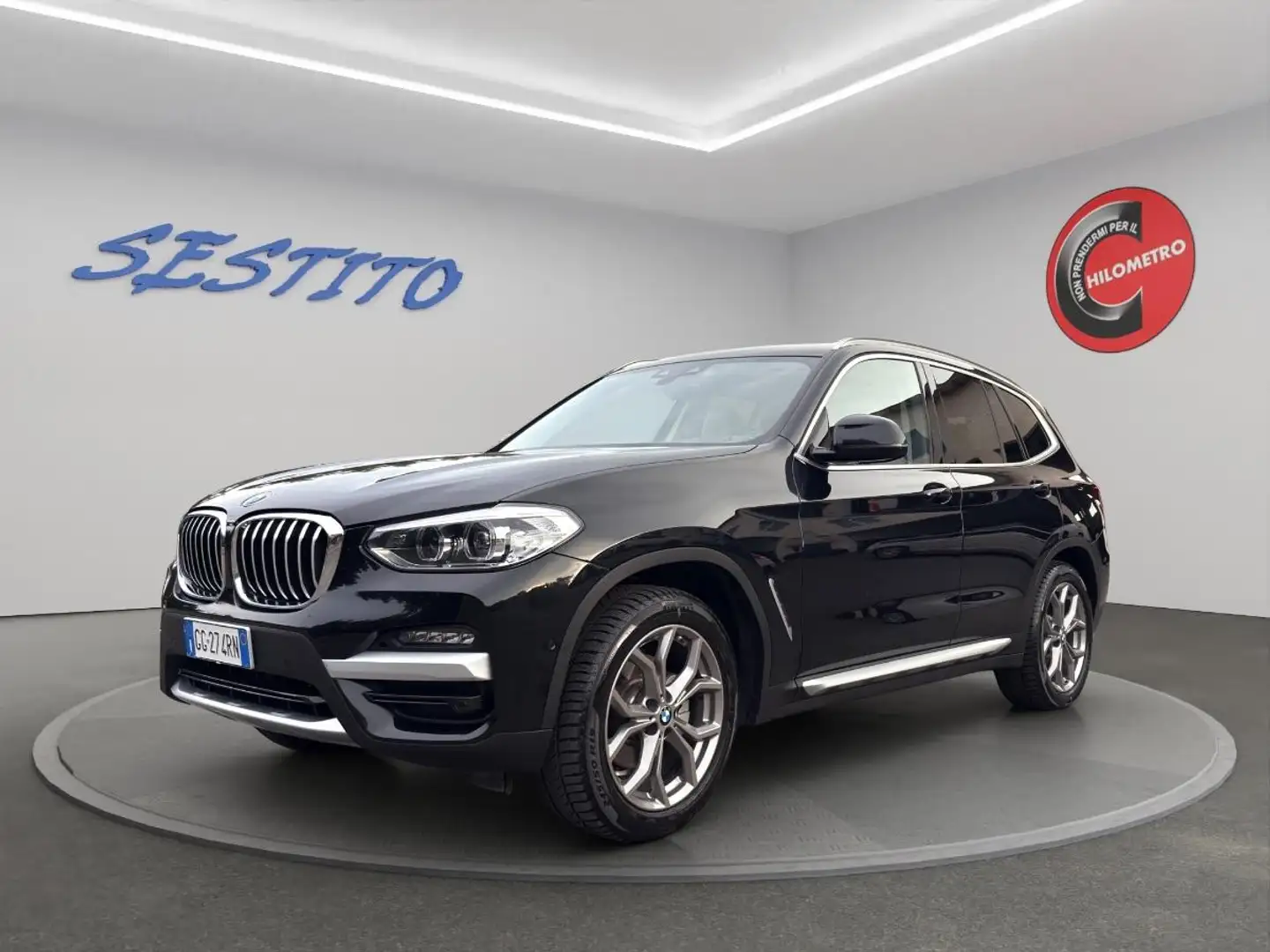 BMW X3 xdrive20d mhev 48V xLine auto Nero - 1