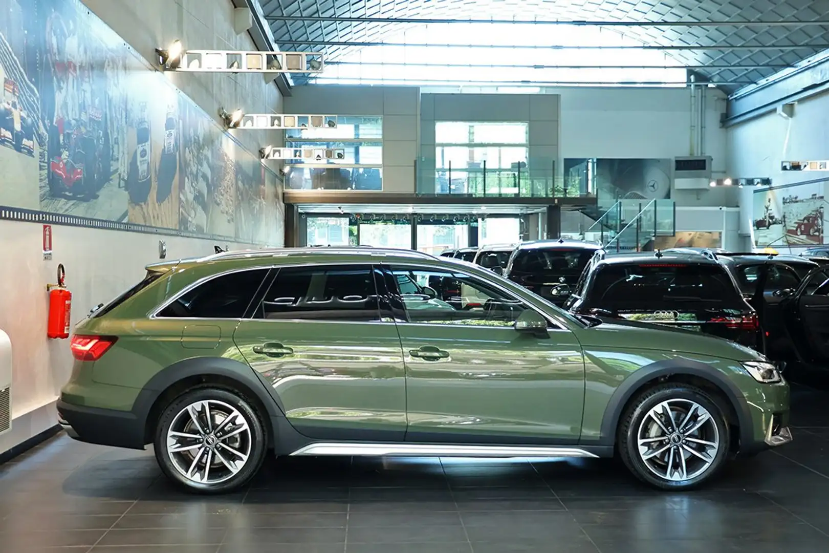 Audi A4 allroad 40 TDI S-Tronic Identity Contrast - PELLE/TELECAM. Verde - 2