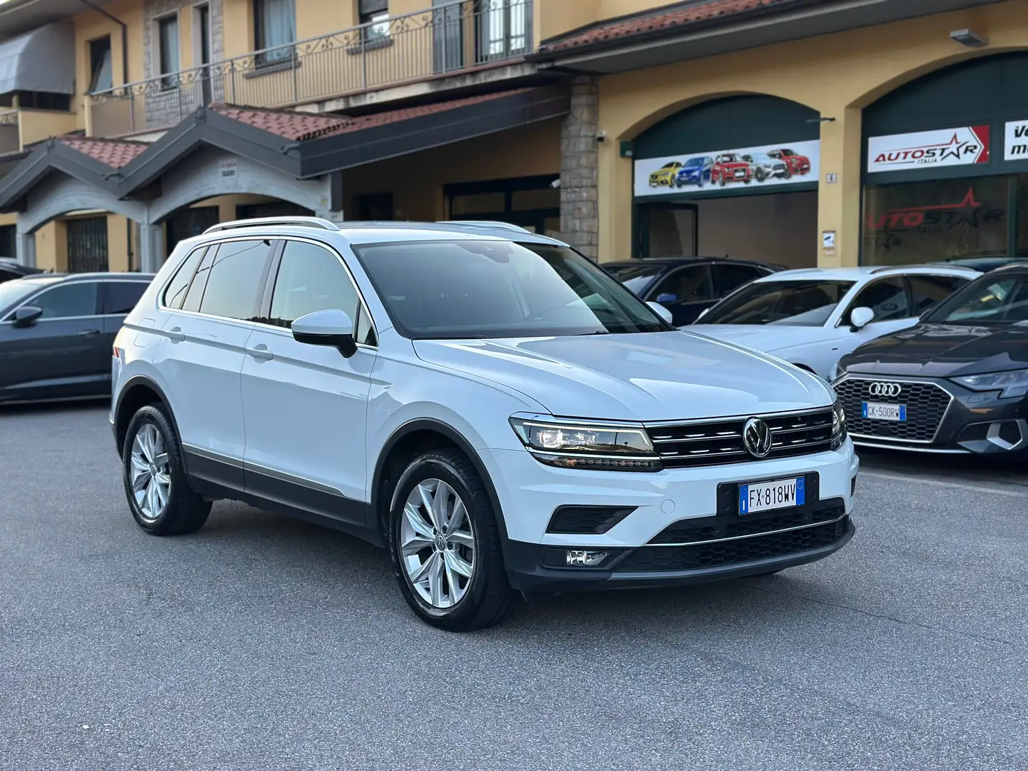 Volkswagen Tiguan Tiguan II  2.0 tdi Advanced 4motion 150cv dsg Weiß - 1