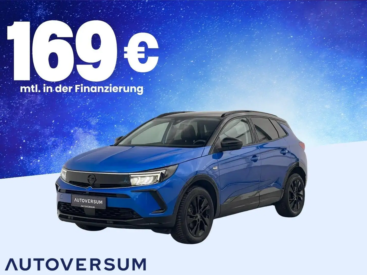 Opel Grandland GS Line *CARPLAY*KAM*PARK*LED*SHZ* Blau - 1