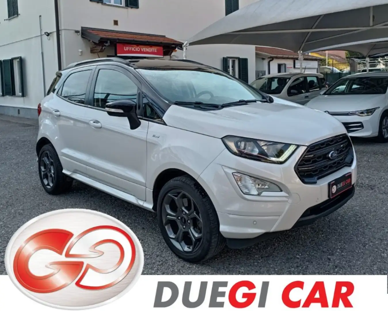 Ford EcoSport 1.0 EcoBoost 100 CV ST-Line Black Edition Blanc - 1