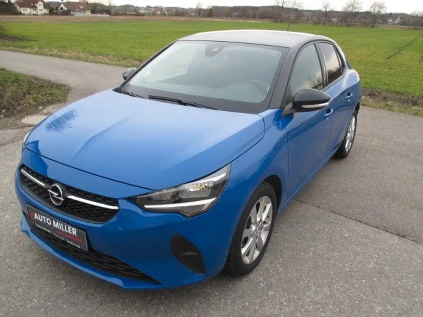 Opel Corsa 1.2  Edition Blauw - 1