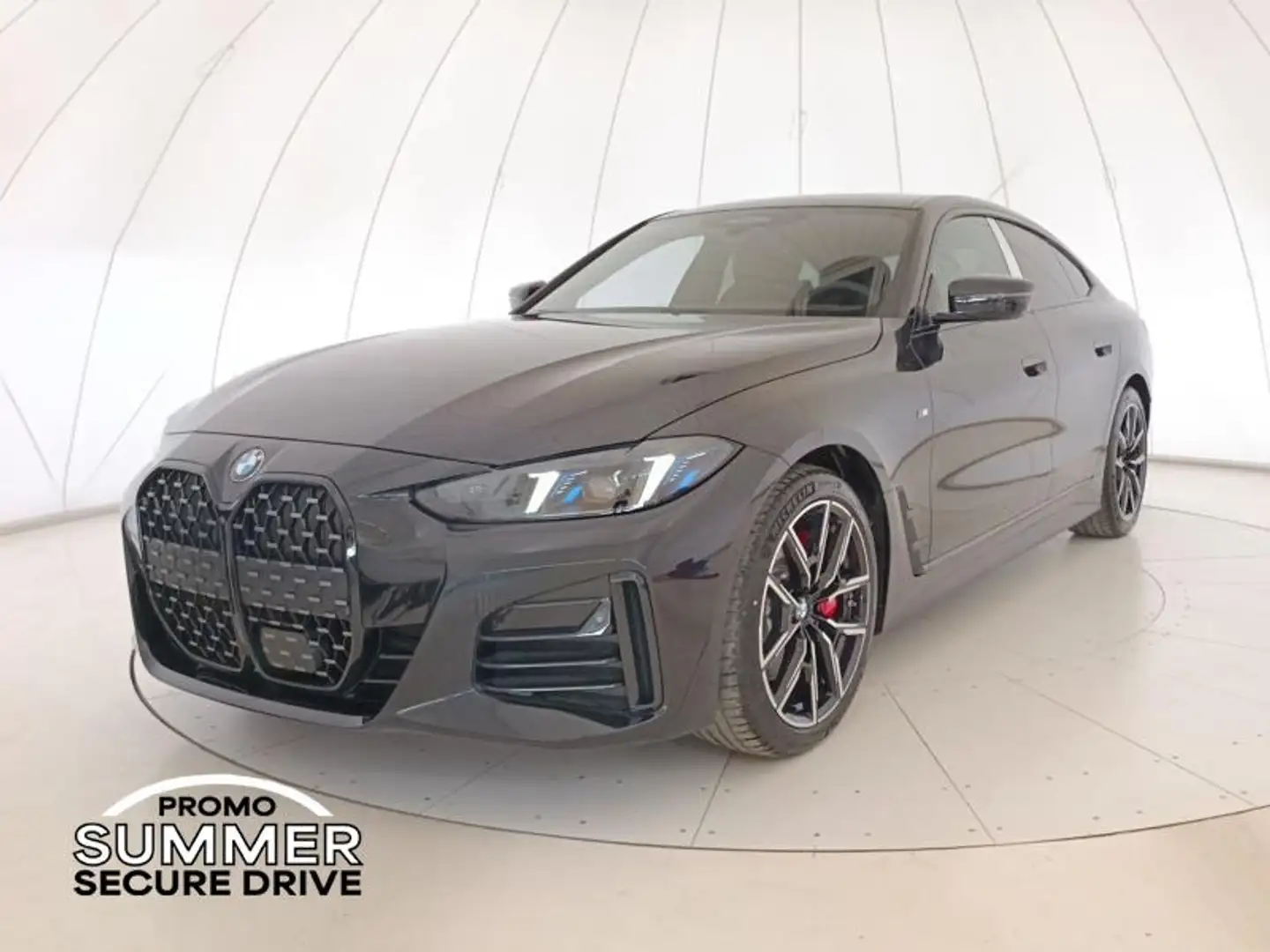 BMW 420 d Cabrio mhev 48V Msport auto Czarny - 1