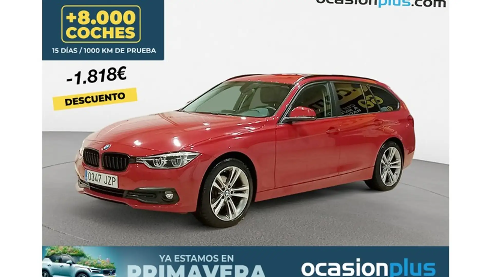 BMW 318 318d Touring Rouge - 1