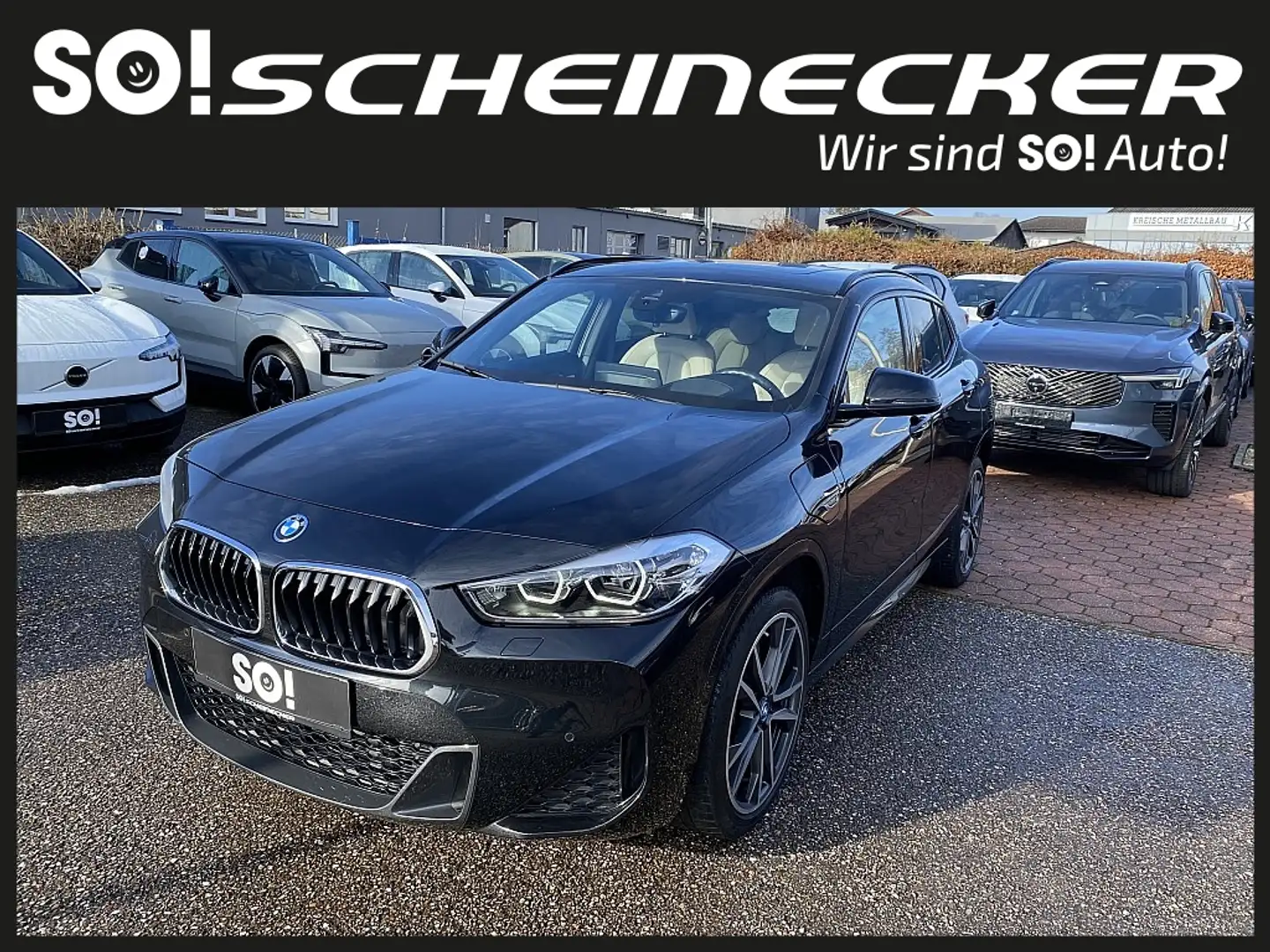 BMW X2 xDrive25e PHEV Aut. Schwarz - 2