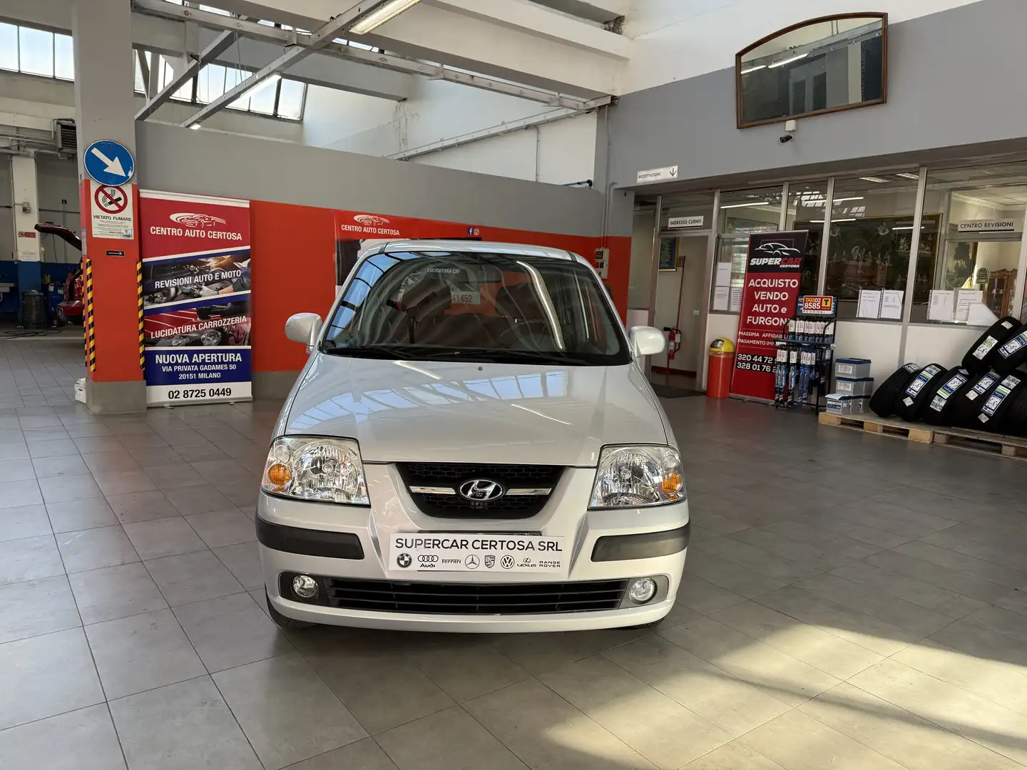 Hyundai Atos Prime 1.0 12v GLS Premium auto Argento - 2