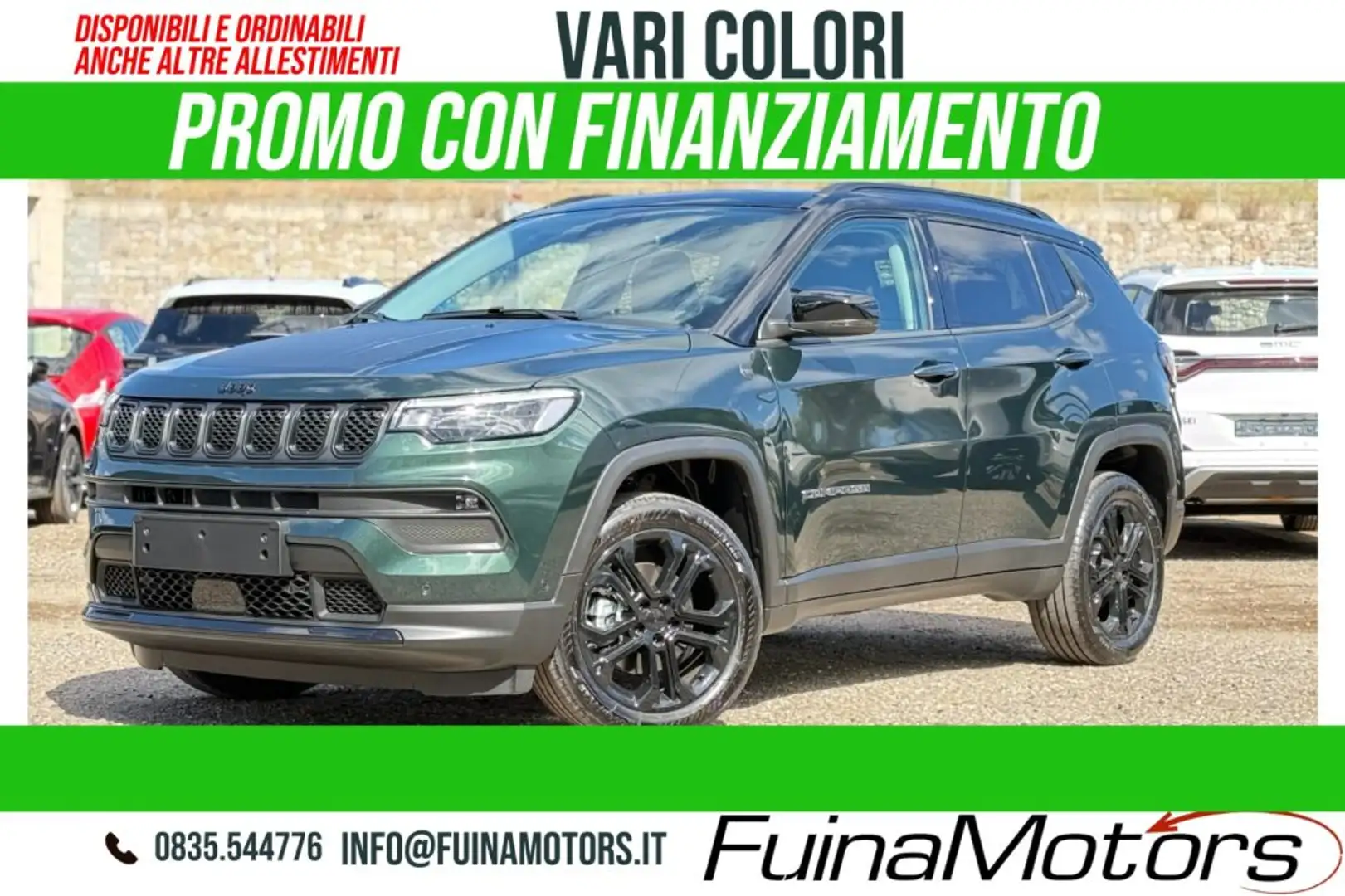 Jeep Compass 1.5 Turbo T4 130 CV MHEV 2WD North Star NUOVO Nero - 1