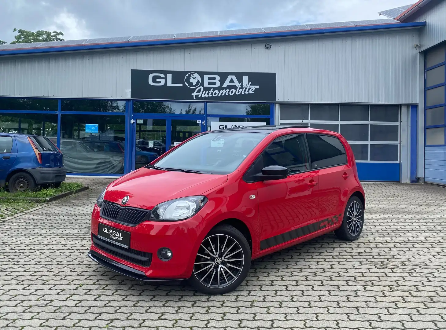 Skoda Citigo Monte Carlo*wenig KM*AUTOMATIK*PANORAMA*PDC* Rojo - 1