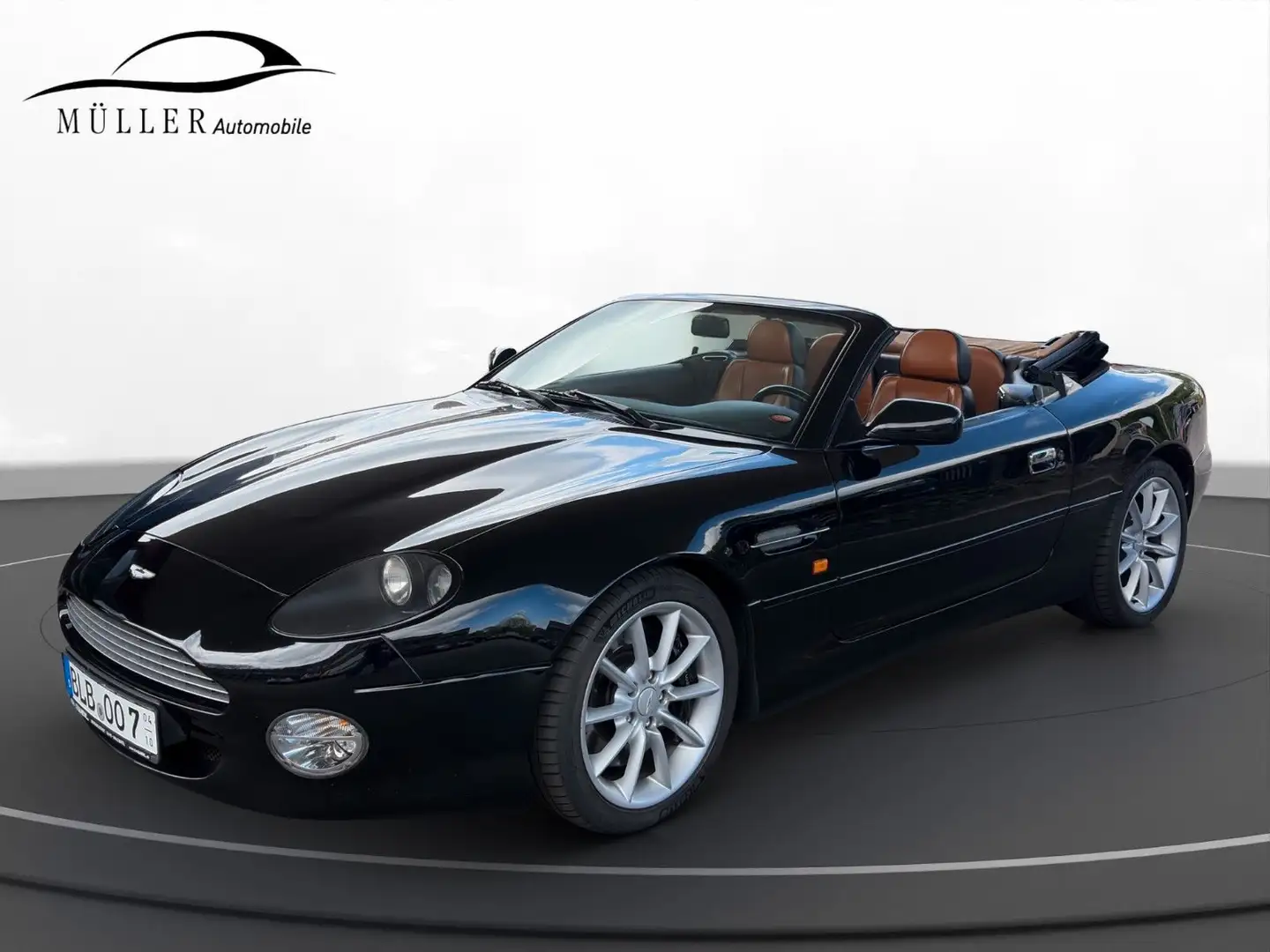 Aston Martin DB7 Vantage Volante BRD-Fahrzeug Schwarz - 1