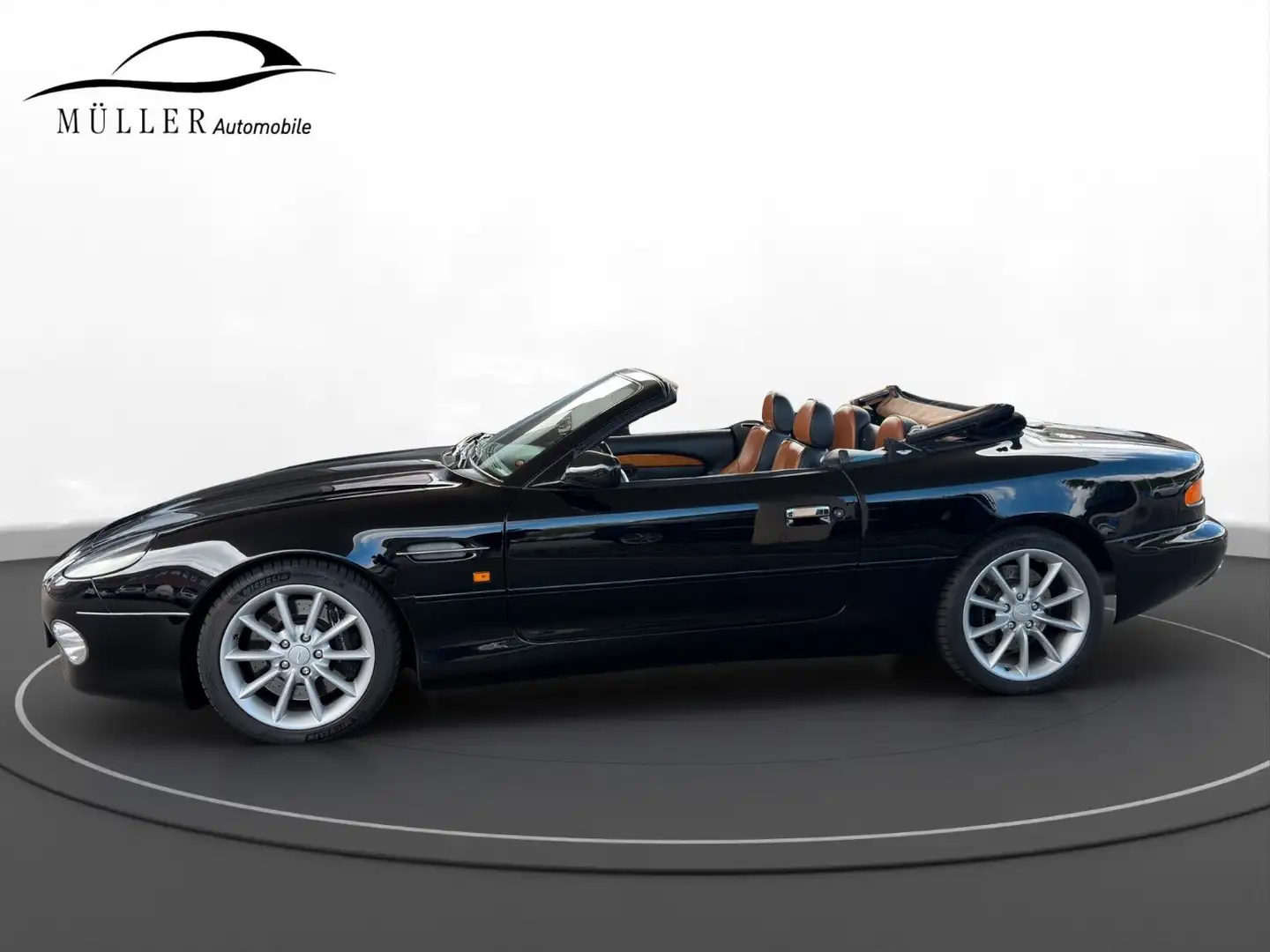 Aston Martin DB7 Vantage Volante BRD-Fahrzeug Schwarz - 2