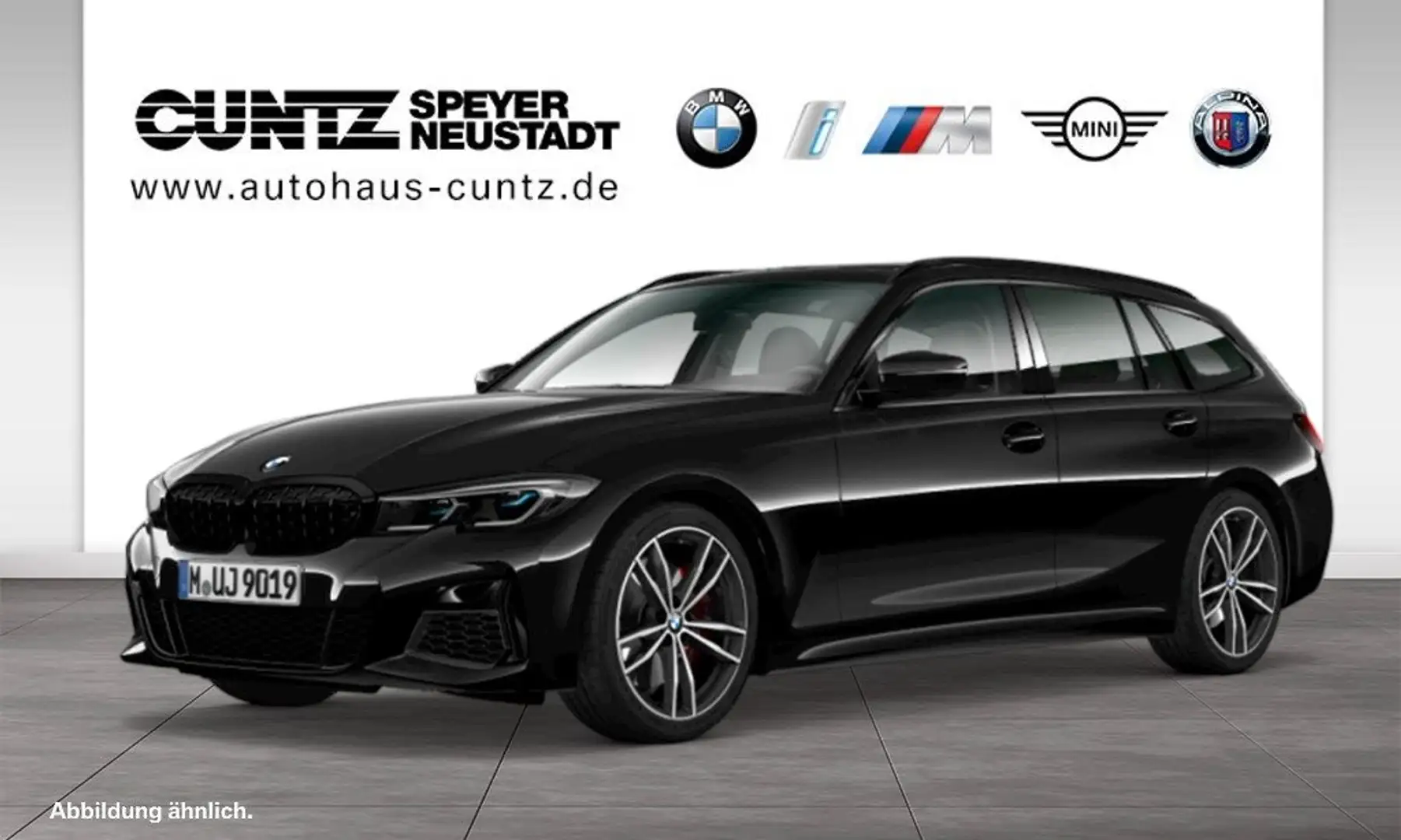BMW 340 M340i xDrive Touring HK HiFi DAB WLAN Pano.Dach Schwarz - 2