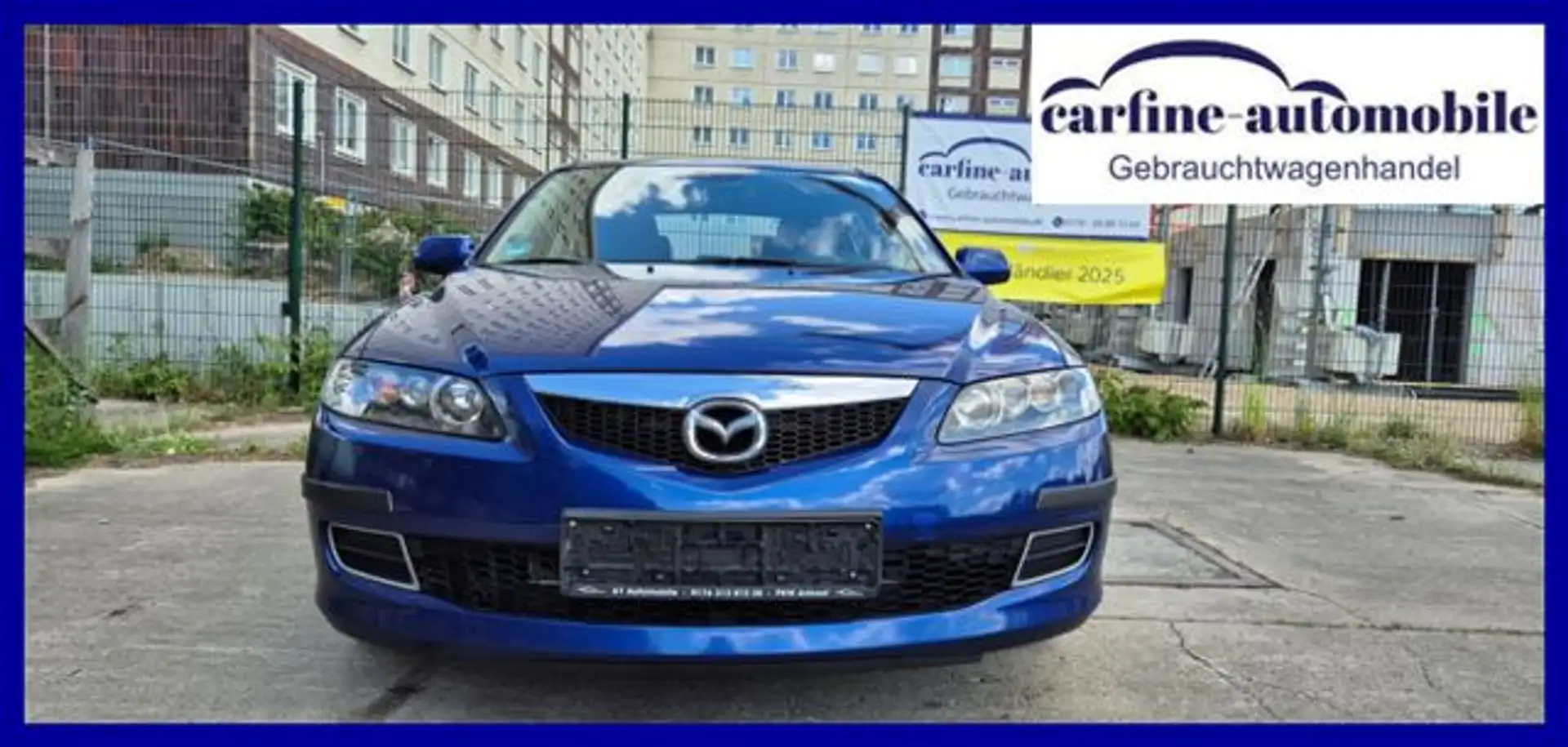 Mazda 6 2.0 Exclusive Sport Aut LPG-GAS PDC HU:NEU Blau - 2