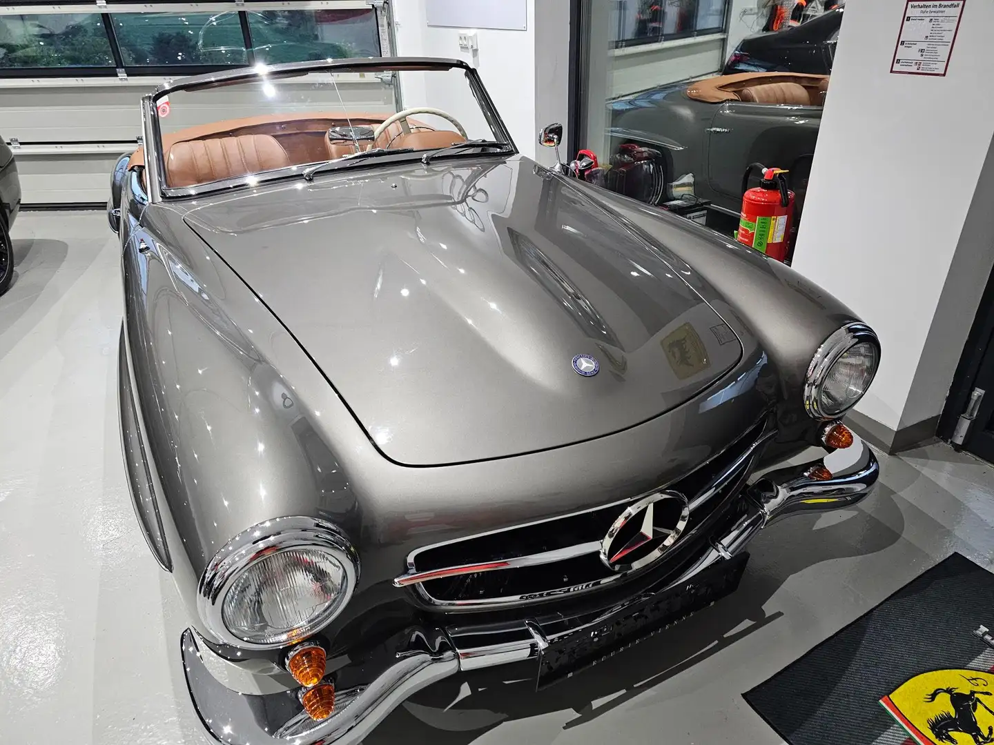 Mercedes-Benz 190 SL W121 Gri - 1
