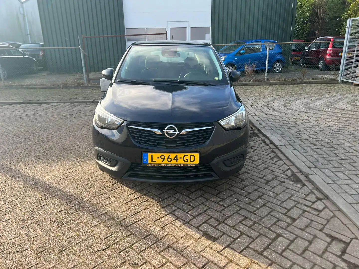Opel Crossland X 1.2 Innovation Cruise Nwe Disb Riem Airco 1e Eigen Bleu - 2