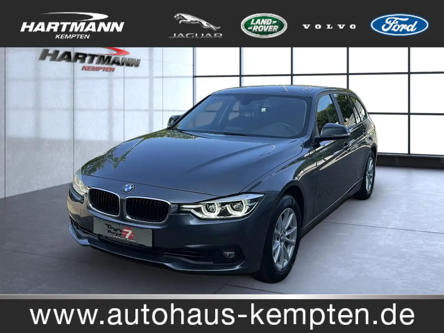 BMW 320 i Advantage Touring Bluetooth Navi LED Klima Gris - 1