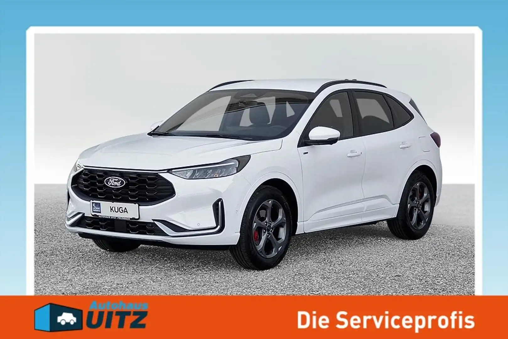 Ford Kuga ST-Line X Hybrid +Winter Weiß - 1