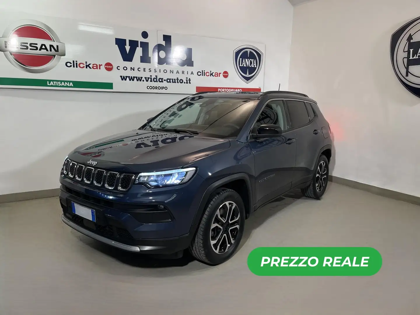 Jeep Compass 1.3 Turbo T4 190 CV PHEV AT6 4xe Limited Blu/Azzurro - 1
