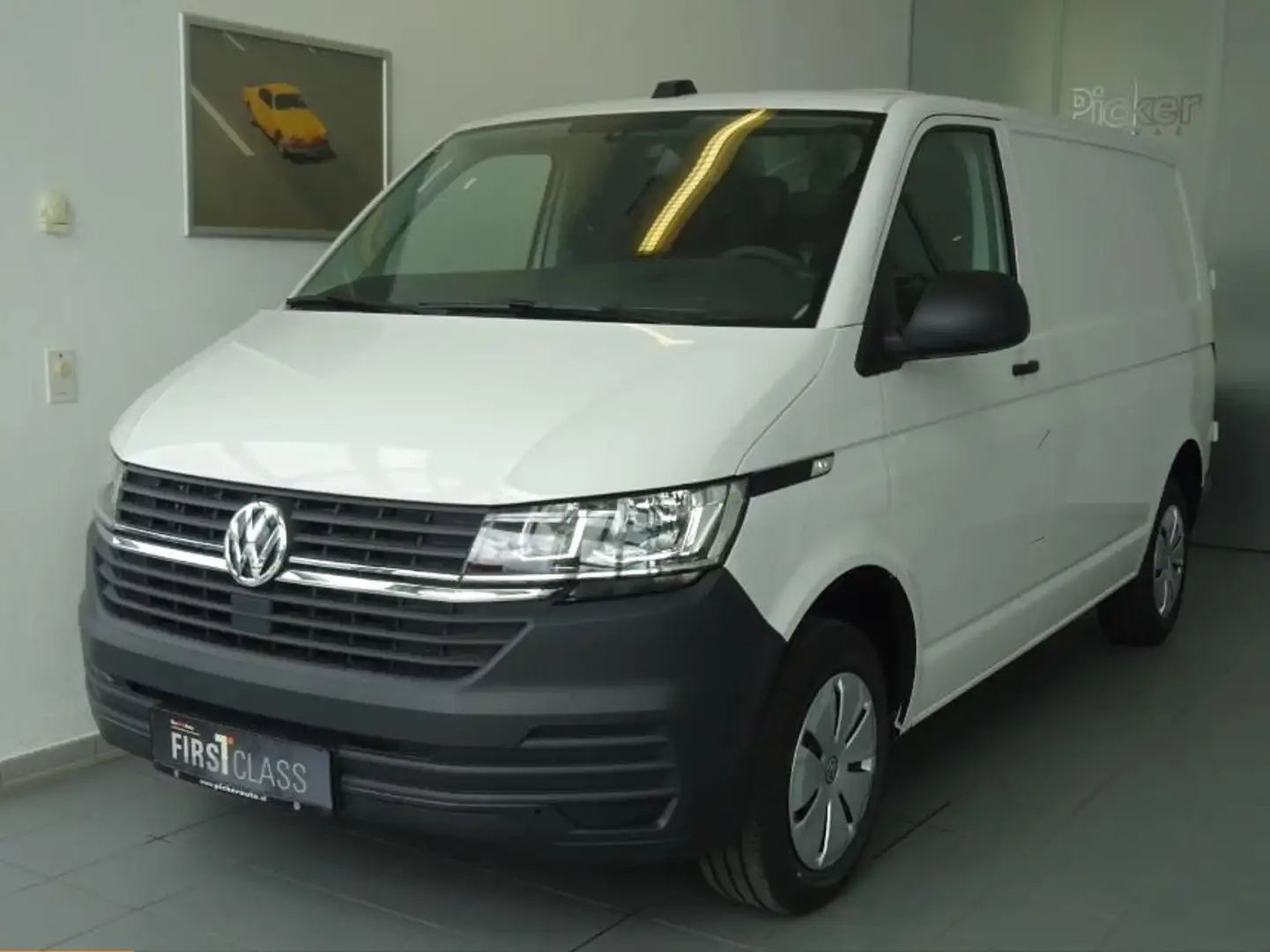 Volkswagen T6.1 Transporter 2.0 TDI-DAB Radio-KR-AHK-Klima-Ze Blanc - 2