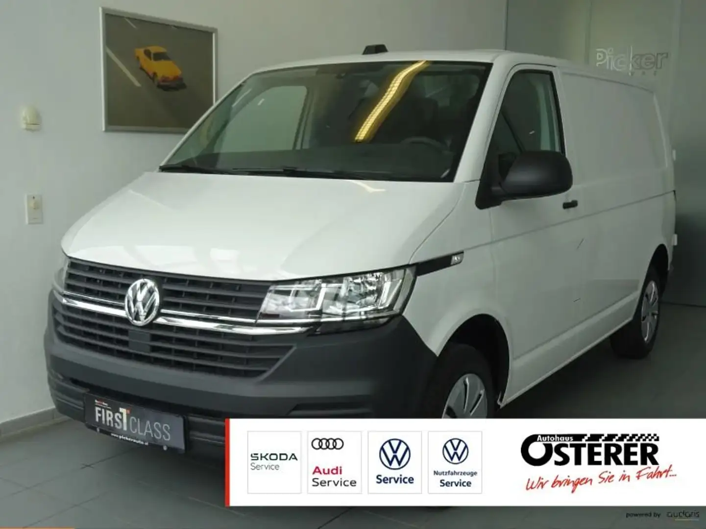 Volkswagen T6.1 Transporter 2.0 TDI-DAB Radio-KR-AHK-Klima-Ze Blanc - 1