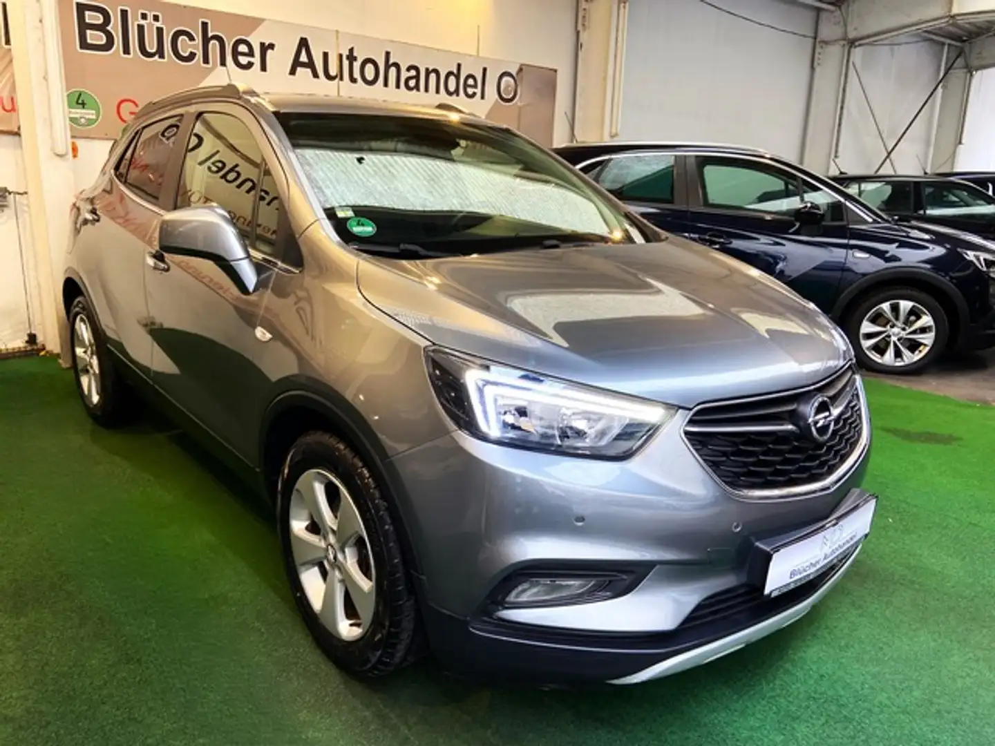 Opel Mokka X Design Line Automatik AHK Sportpaket Grau - 2