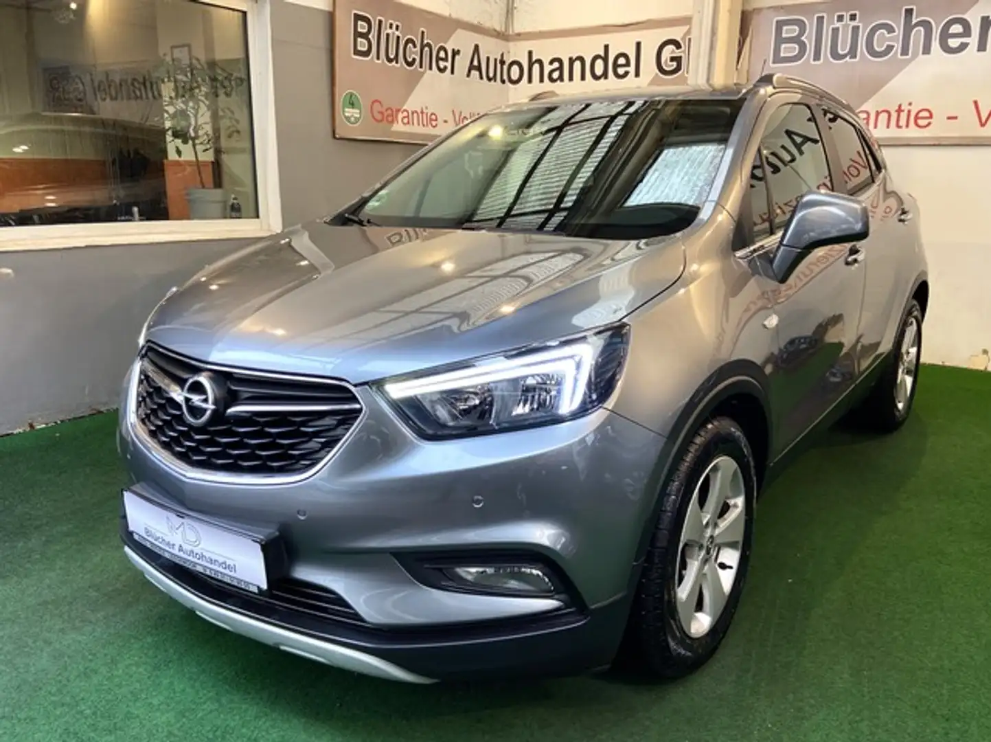 Opel Mokka X Design Line Automatik AHK Sportpaket Grau - 1