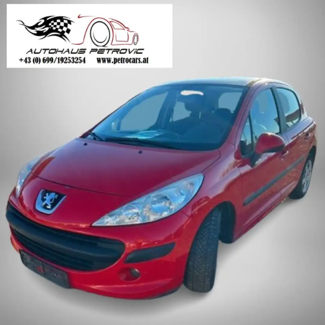 Peugeot 207 Ö3-Edition 1,4 16V Rood - 1
