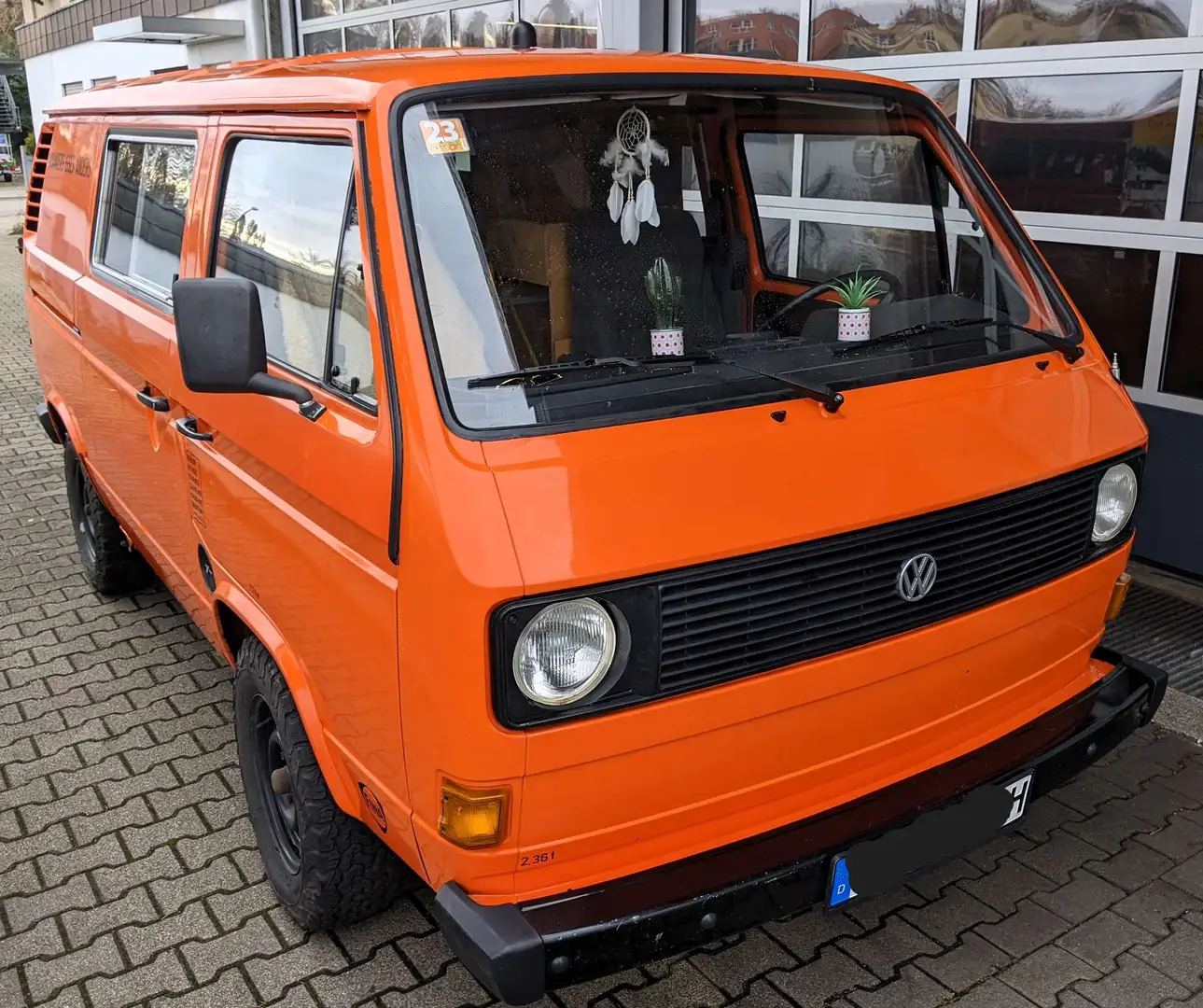 Volkswagen T3 Halbkasten Wohnmobilumbau 2.0l CU Luftboxer Orange - 2