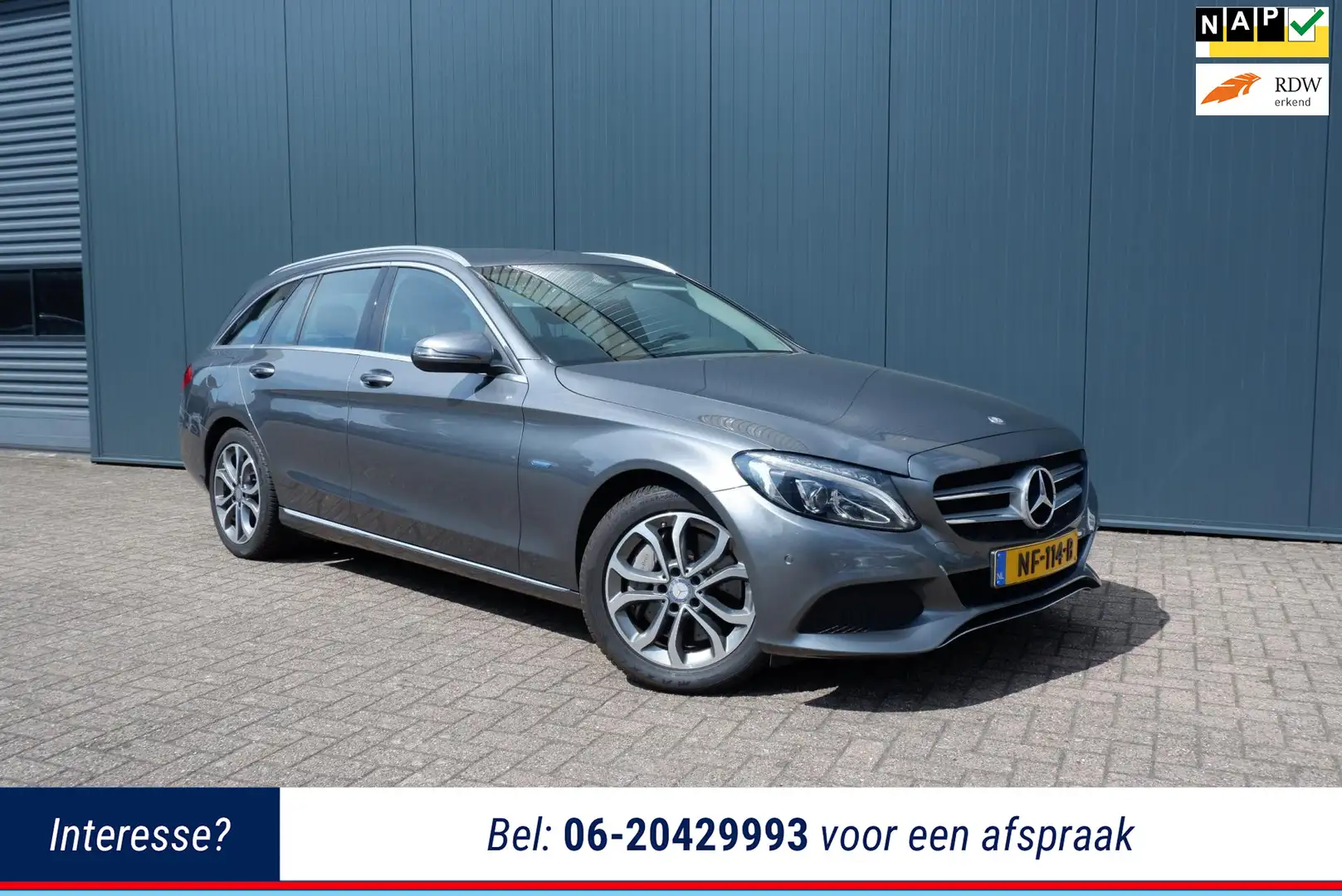 Mercedes-Benz C 350 Estate e Lease Edition Gris - 1