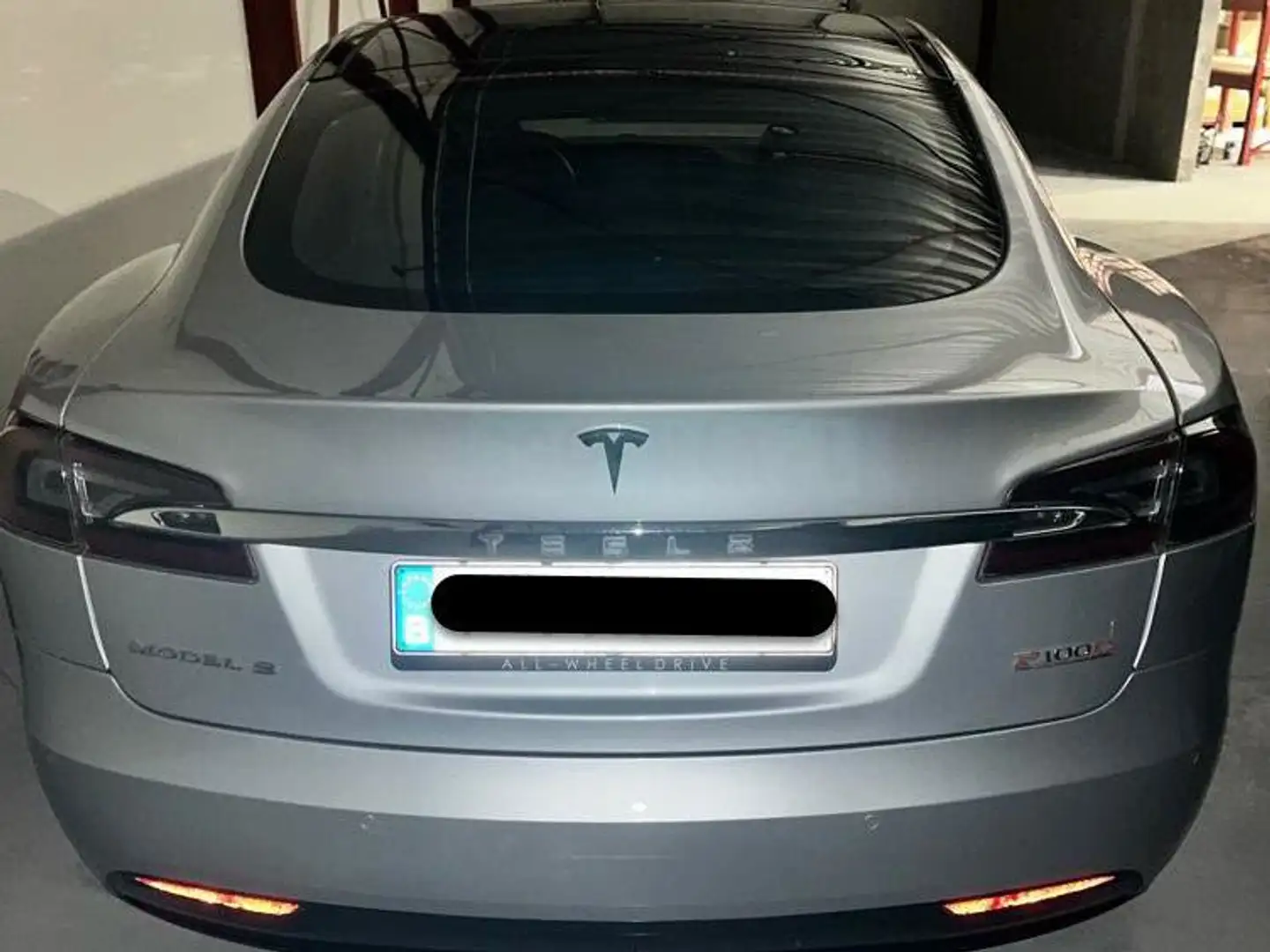 Tesla Model S 100 kWh Dual Motor (EU6.2) Argent - 1