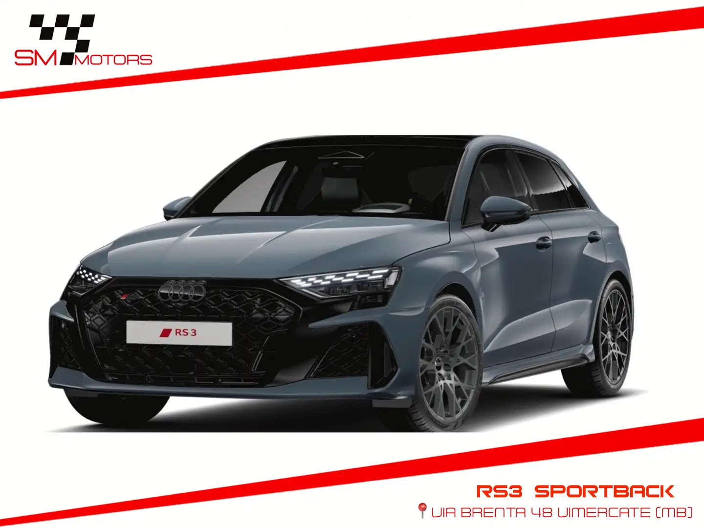 Audi RS3 Sportback 2.5 tfsi quattro s-tronic IN ARRIVO Gris - 1
