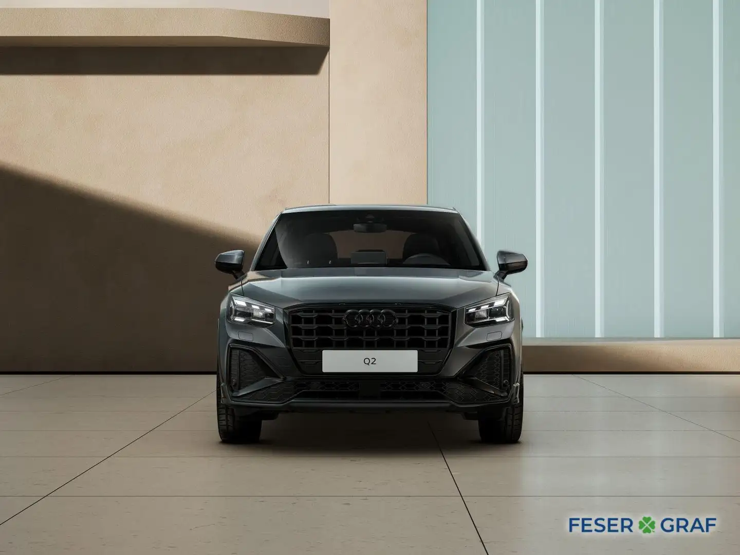Audi Q2 S line 35 TFSI S tronic-Navi-Phonebox-GRA-AHK Grijs - 2