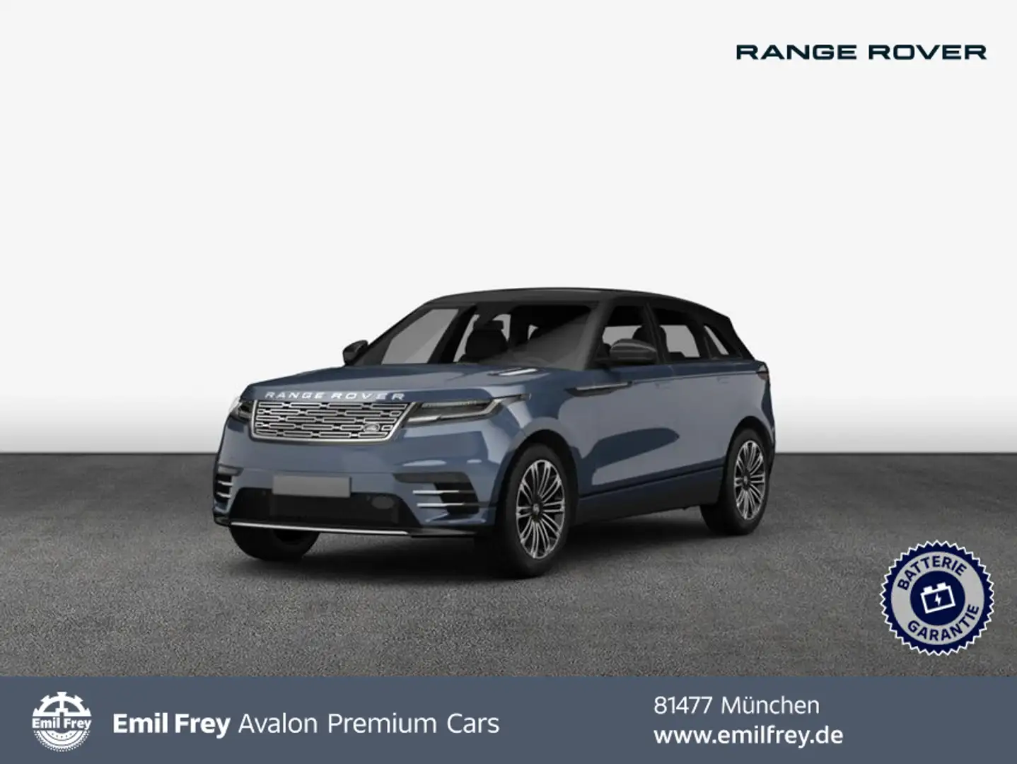 Land Rover Range Rover Velar P400e Dynamic SE 221 kW, 5-türig Blauw - 1