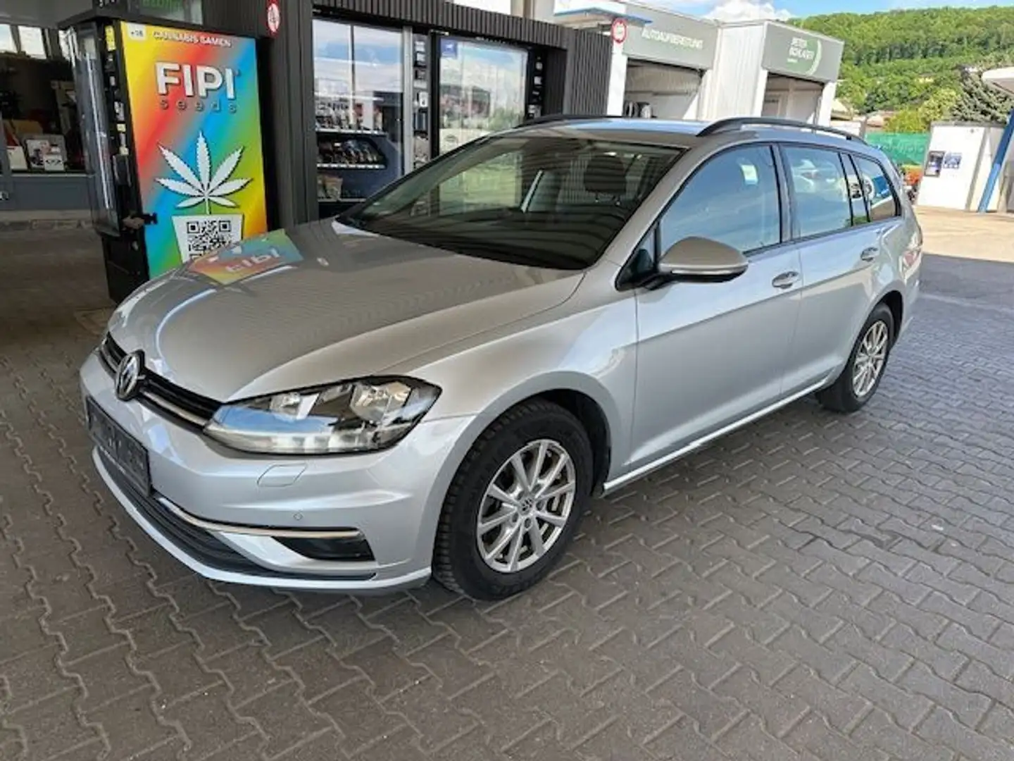 Volkswagen Golf Variant Rabbit 1,6 TDI SCR ACC-Carplay-AHK Silber - 1