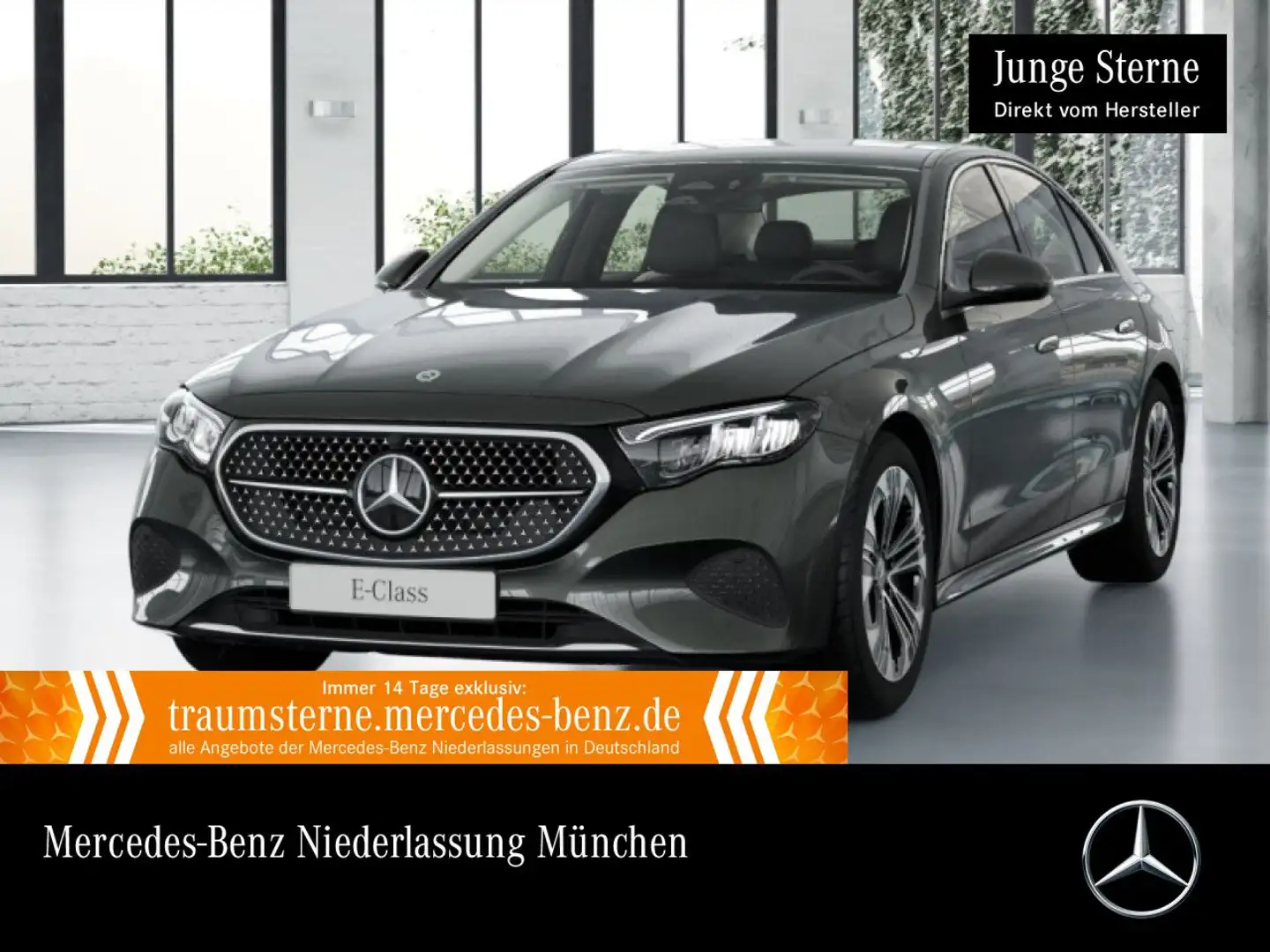 Mercedes-Benz E 300 e Avantgarde Distr. HUD LED Kamera Totwinkel Gris - 1